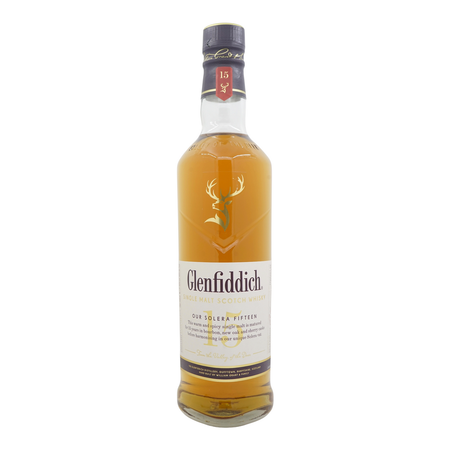 Glenfiddich 15 Year Old Our Solera Fifteen (No box)