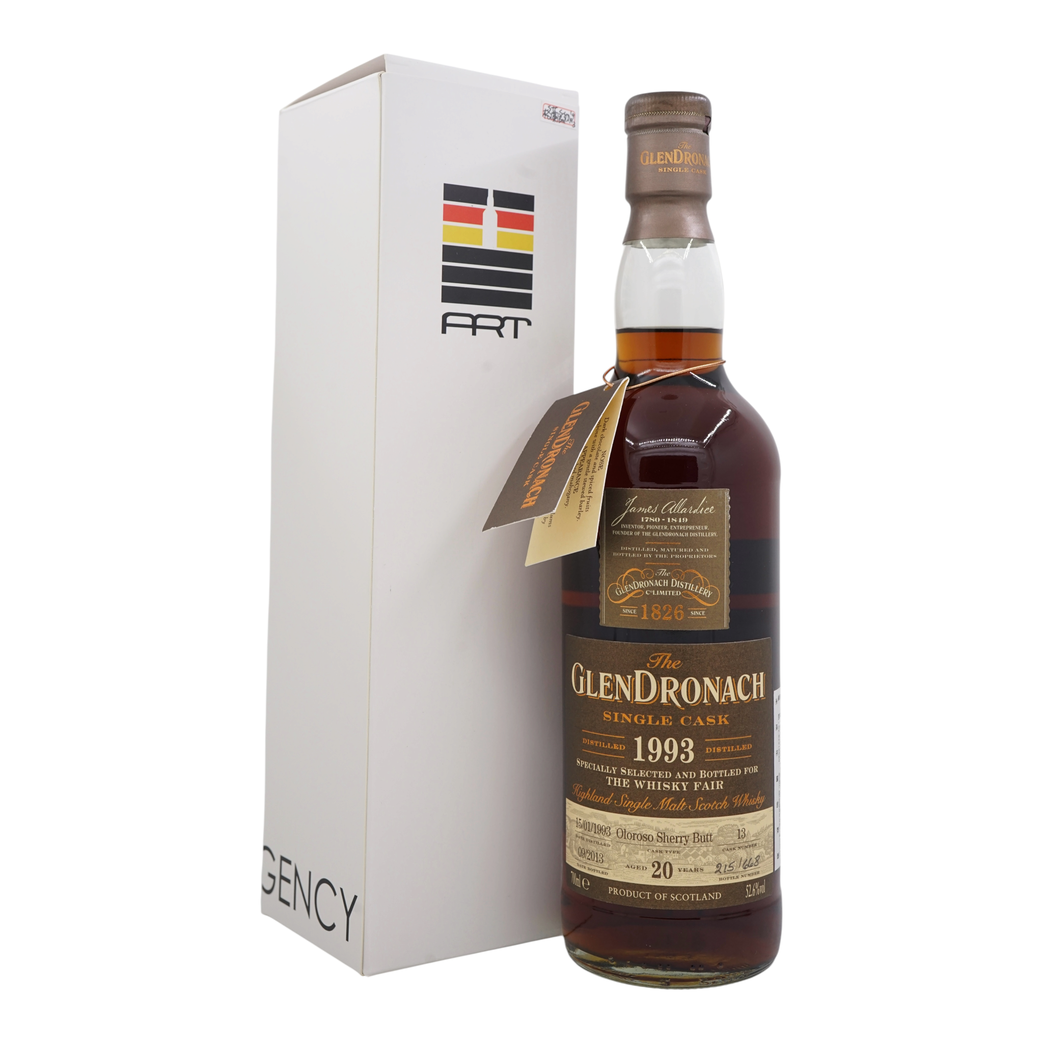 Glendronach 1993/2013 20 Year Old Oloroso Sherry Butt Bottled for The Whisky Fair #13