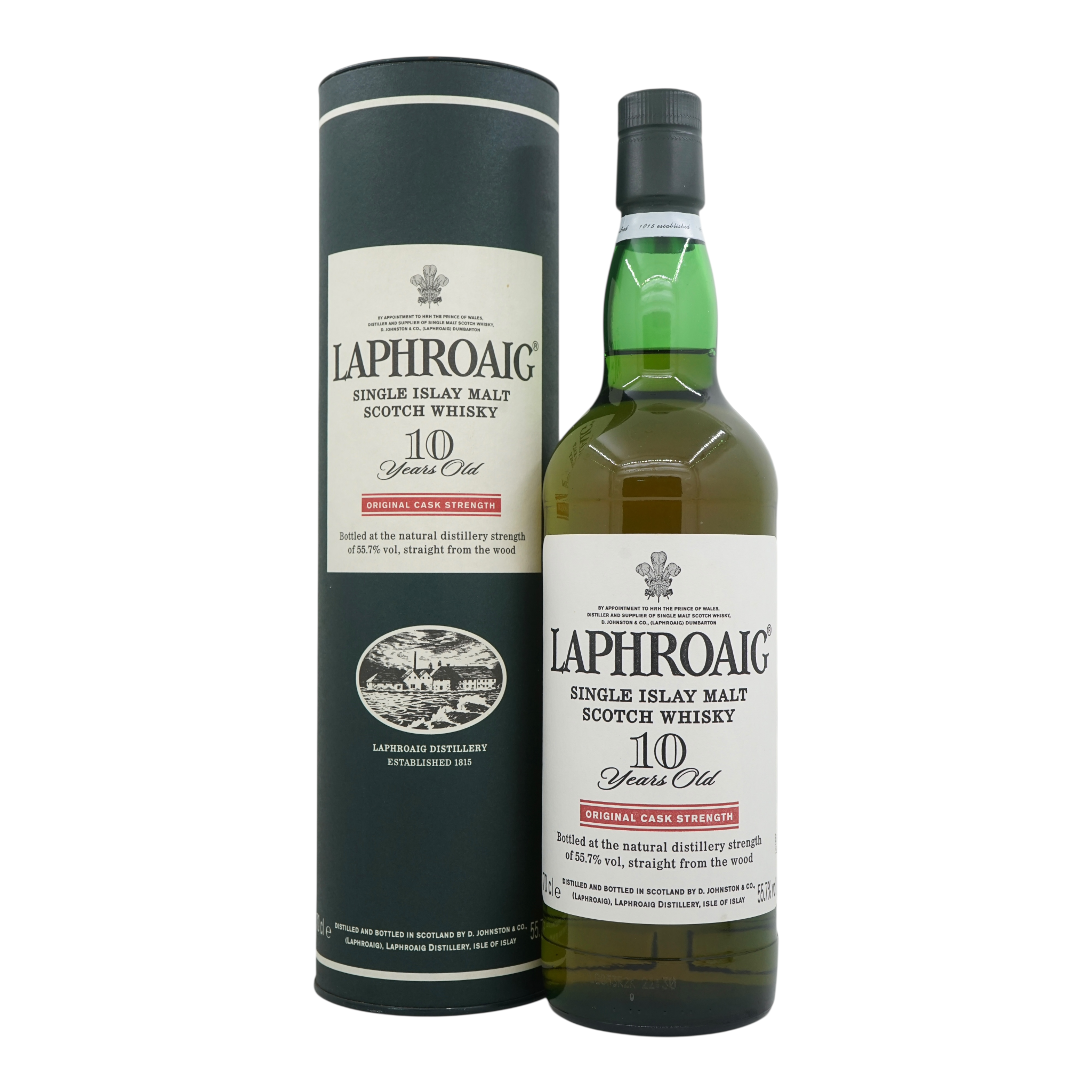Laphroaig 10 Year Old Original Cask Strength - Red Stripe