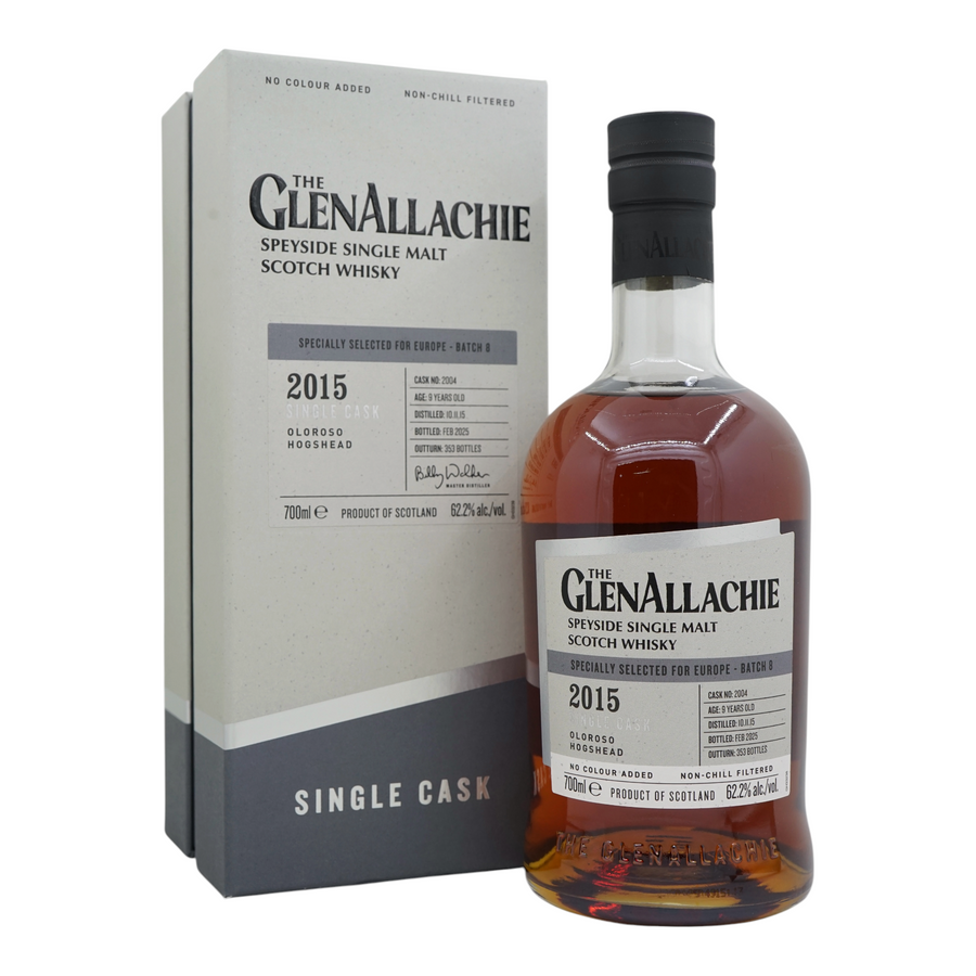 Glenallachie 2015/2025 9 Year Old Oloroso Hogshead #2004