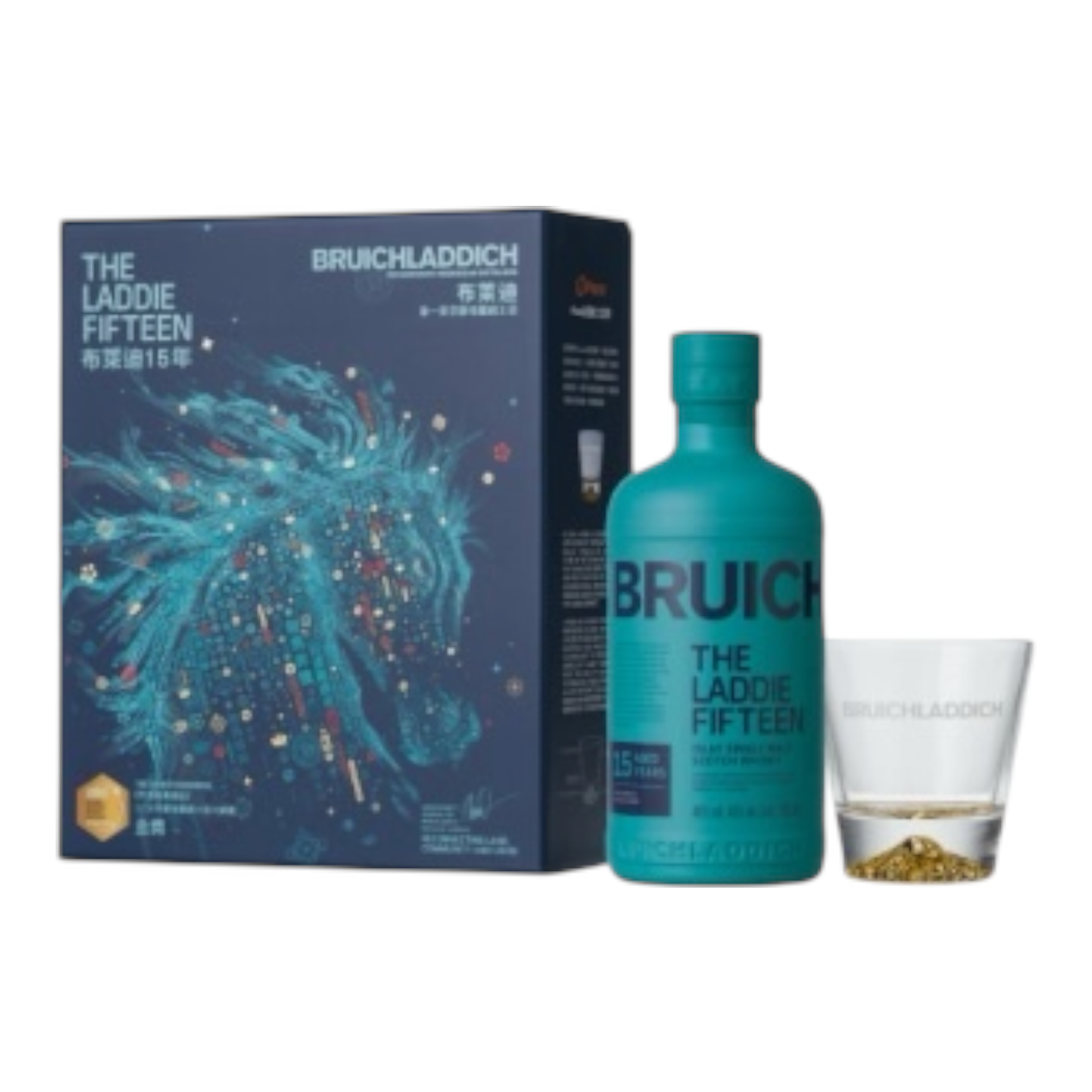 Bruichladdich The Laddie Twelve 15 Year Old Year of the Horse GIft Set 新年禮盒裝 ￼