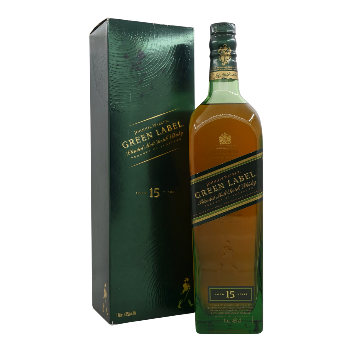 Johnnie Walker Green Label 15 Year Old 1L