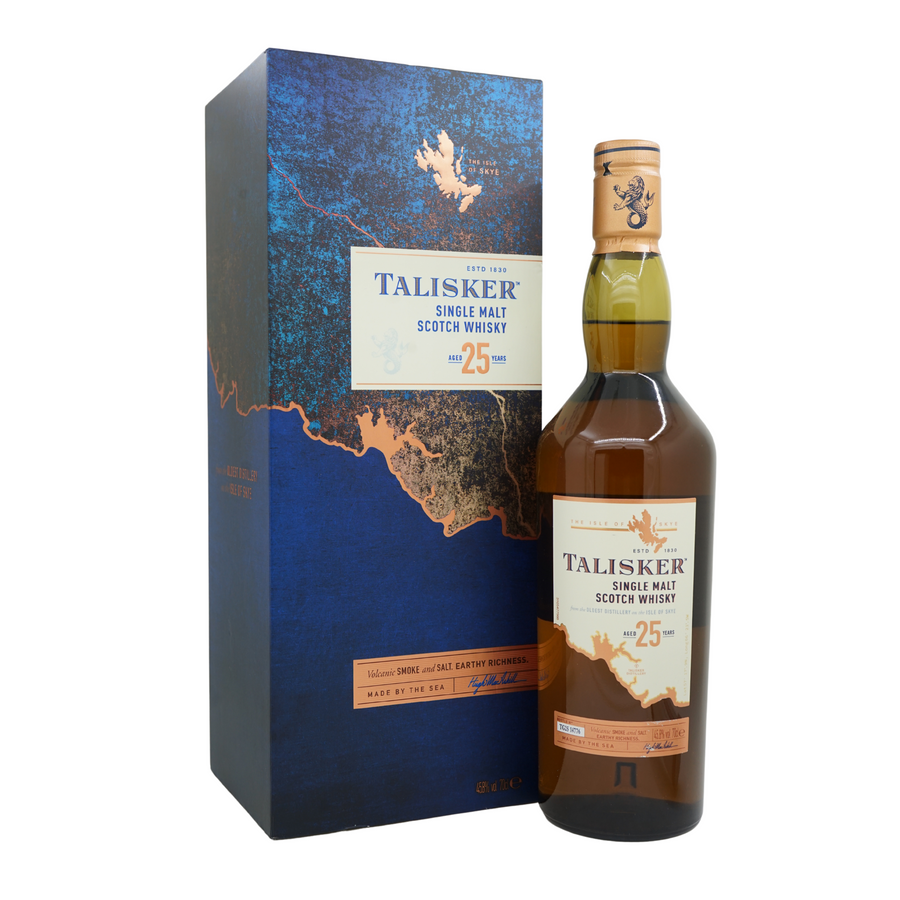 Talisker 25 Year Old New Label