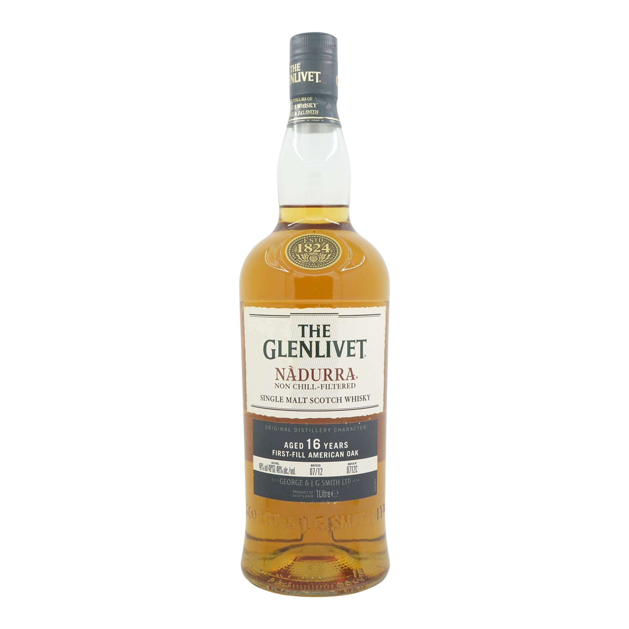 Glenlivet 16 Year Old 07/2012 Nàdurra - First-Fill American Oak Batch 0712C