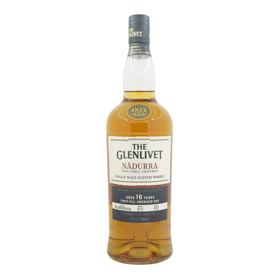 Glenlivet 16 Year Old 07/2012 Nàdurra - First-Fill American Oak Batch 0712C