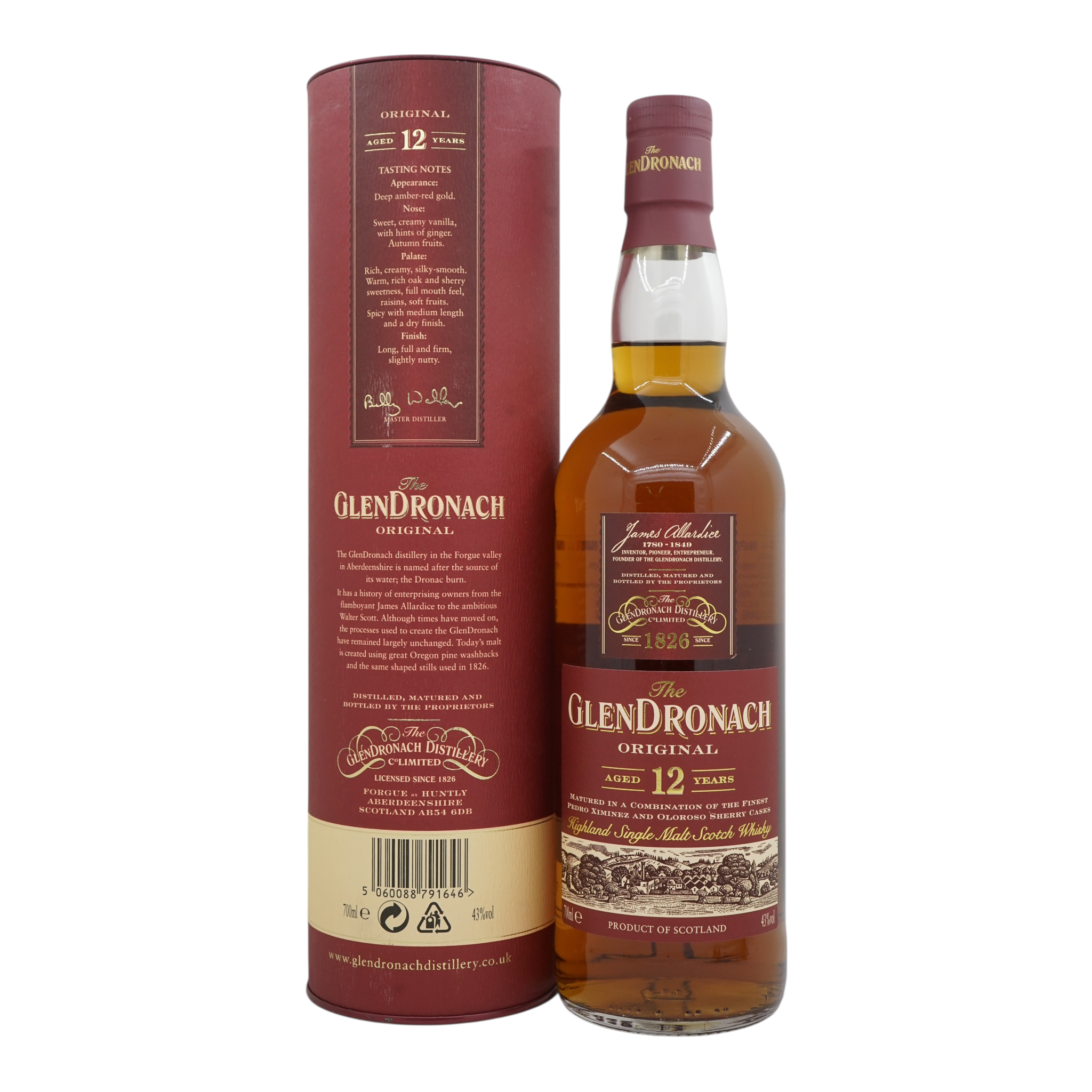 Glendronach 12 Year Old 2016 Billy Walker