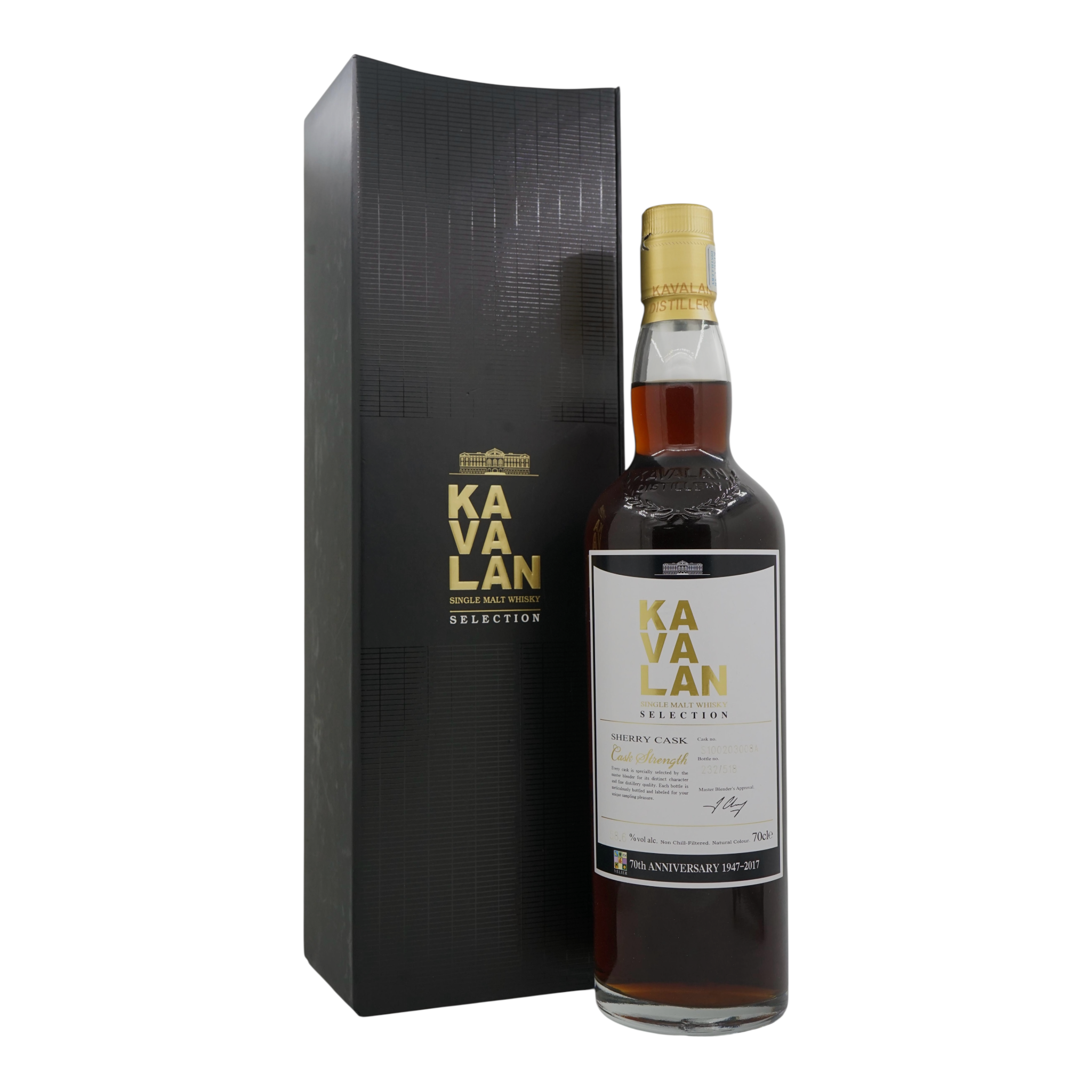 Kavalan Selection Sherry Cask Selected by LMDW for VELIER 70th Anniversary S100203008A