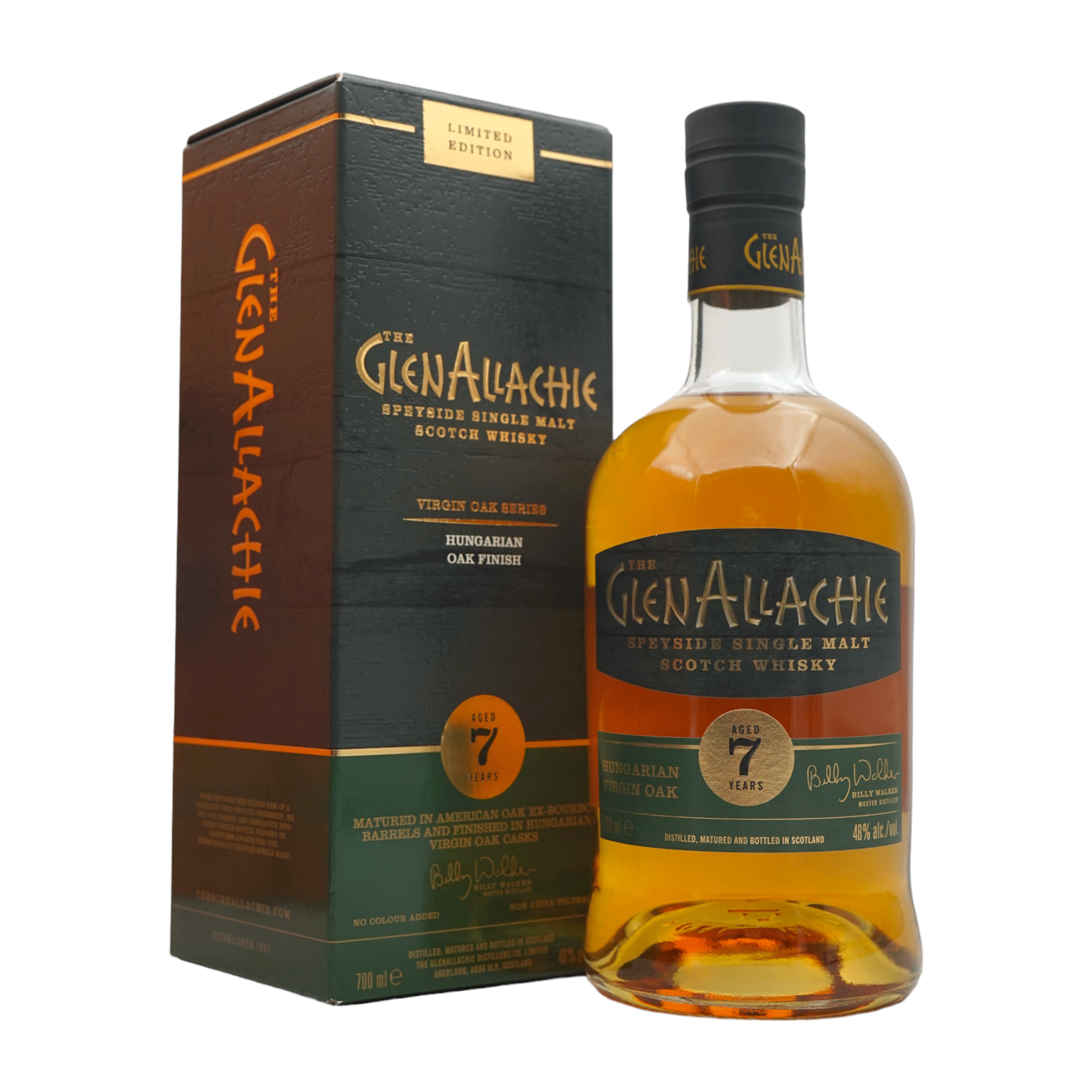 Glenallachie 7/8/10 Year Old Virgin Oak Series