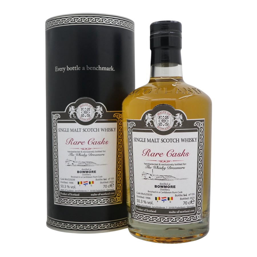 Bowmore 1996/2025 Rare Cask Range Bottled for Whisky Dreamers FPC Malts of Scotland #MoS25039