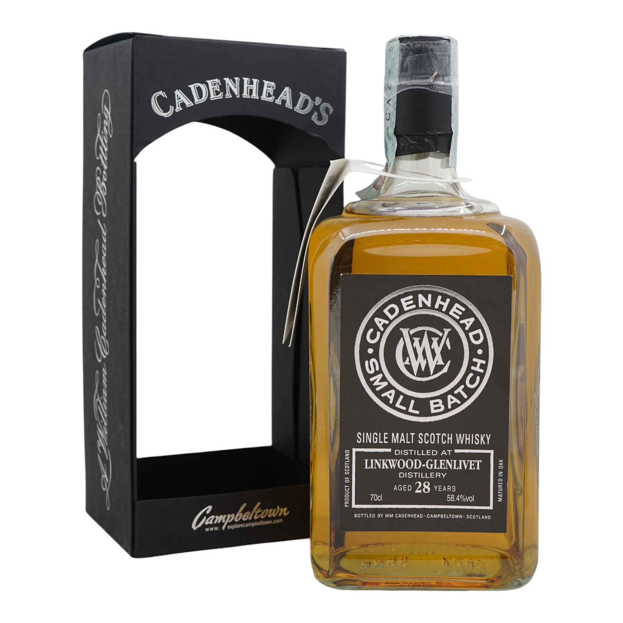 Linkwood 1987/2015 28 Year Old Small Batch Cadenhead's 58.4%
