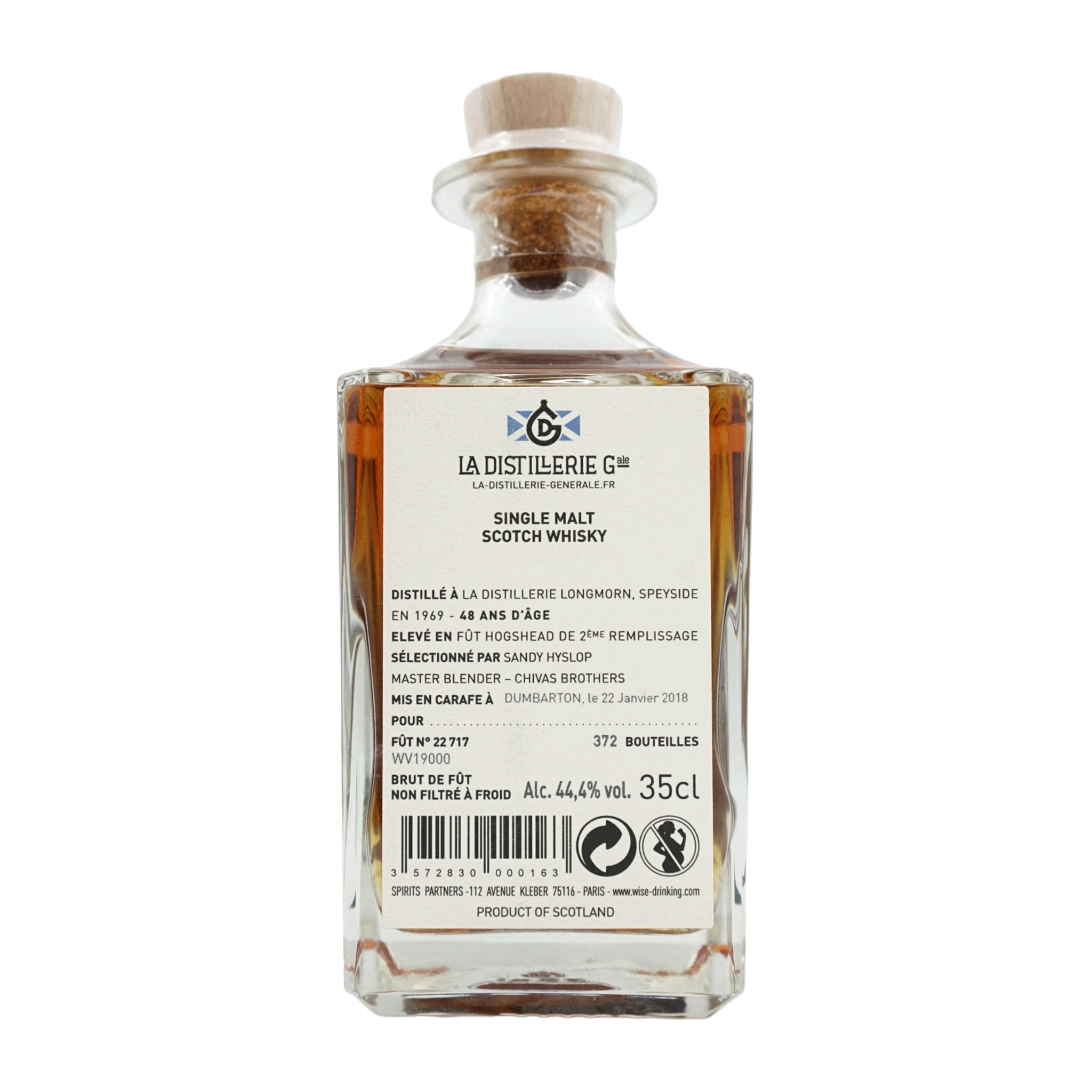 Longmorn 1969/2018 48 Year Old La Distillerie Générale #22717