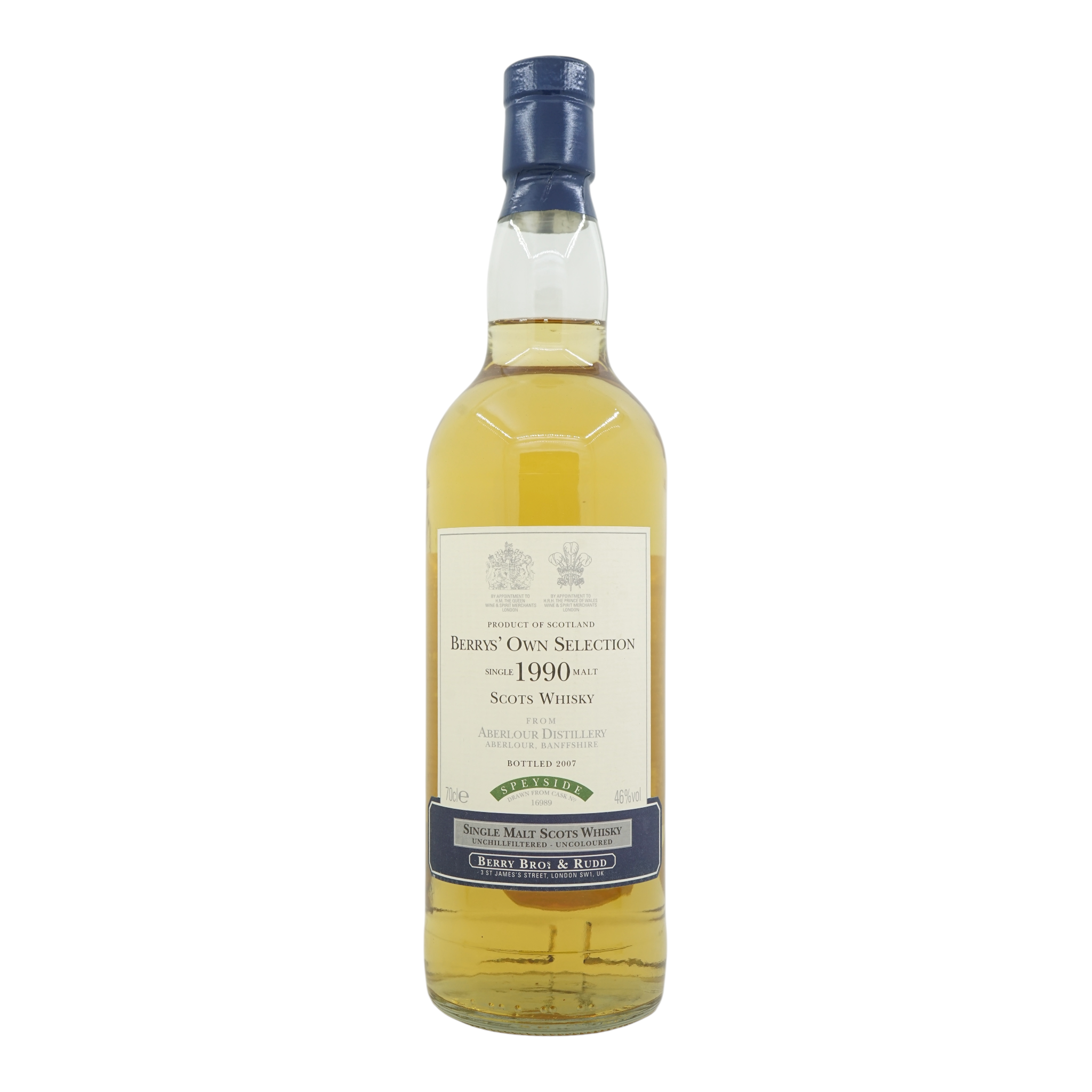 Aberlour 1990/2007 Berrys' Own Selection Berry Bros&Rudd #16989