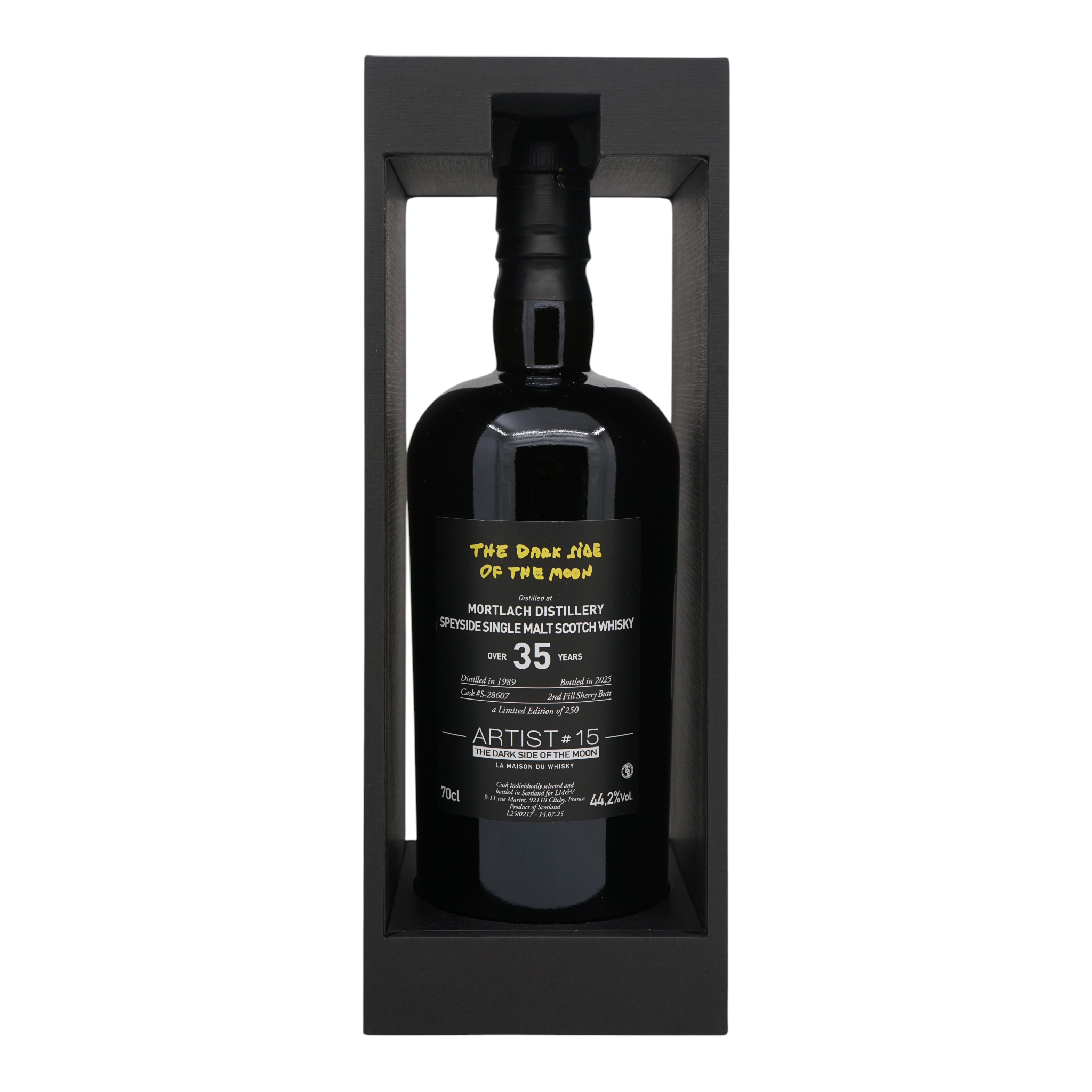 Mortlach 1989/2025 35 Year Old Artist #15 The Dark Side of the Moon La Maison du Whisky #S-28607 (WF92)