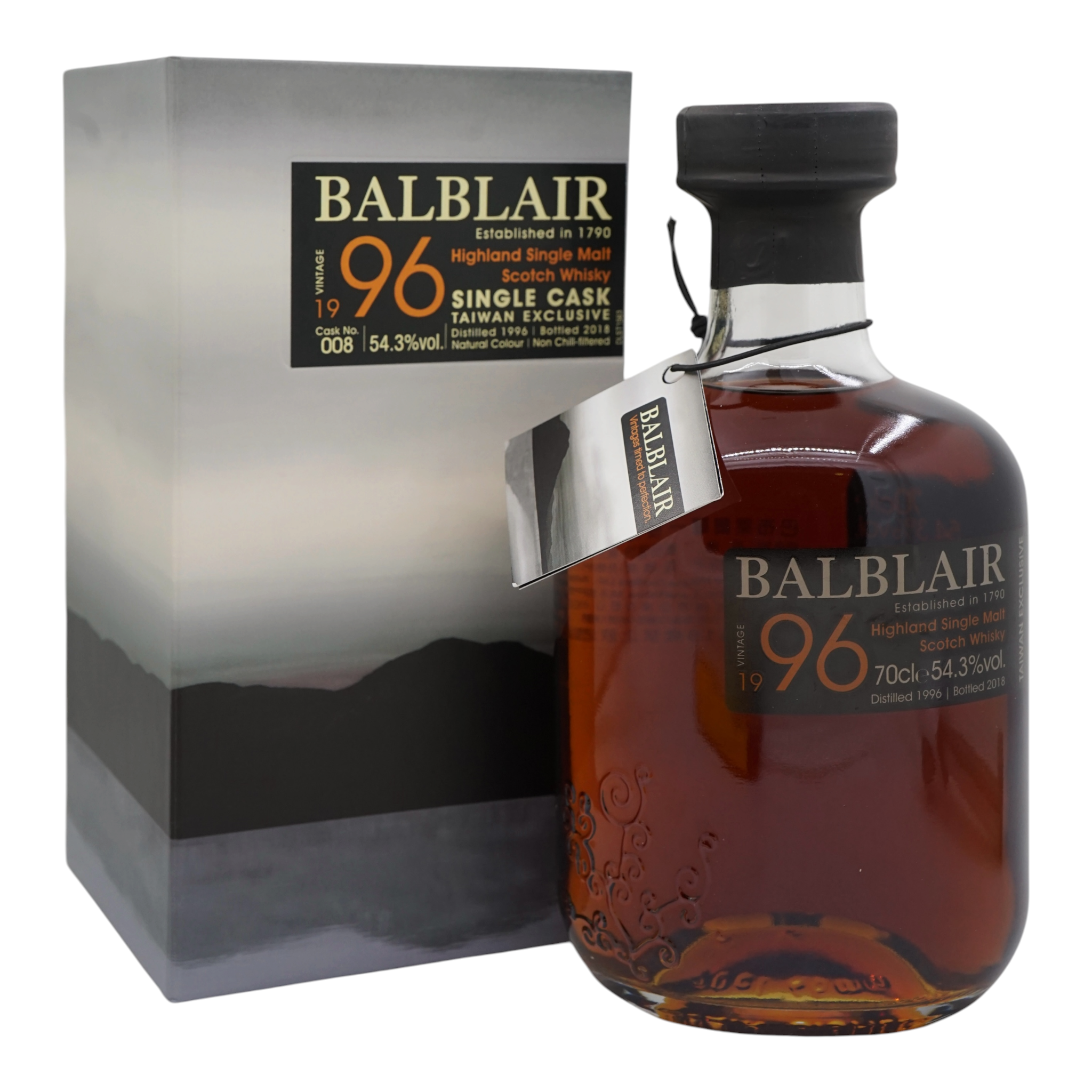 Balblair 1996/2018 Single Cask Bottled for Taiwan Exclusive #008