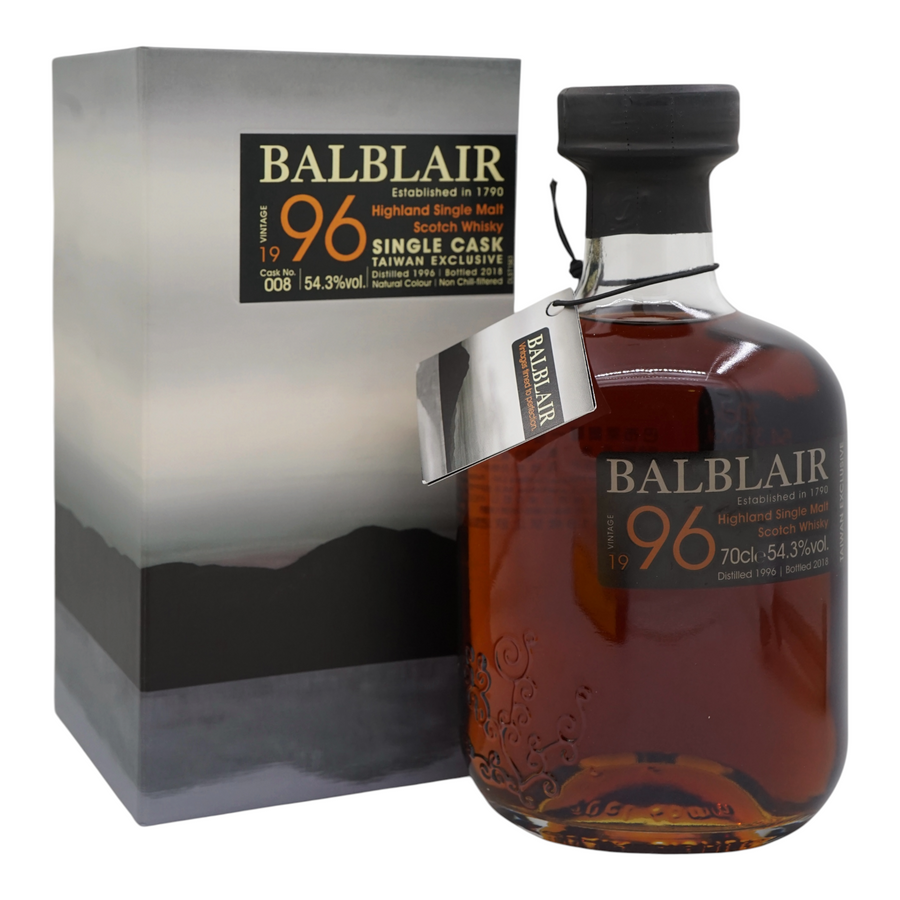 Balblair 1996/2018 Single Cask Bottled for Taiwan Exclusive #008