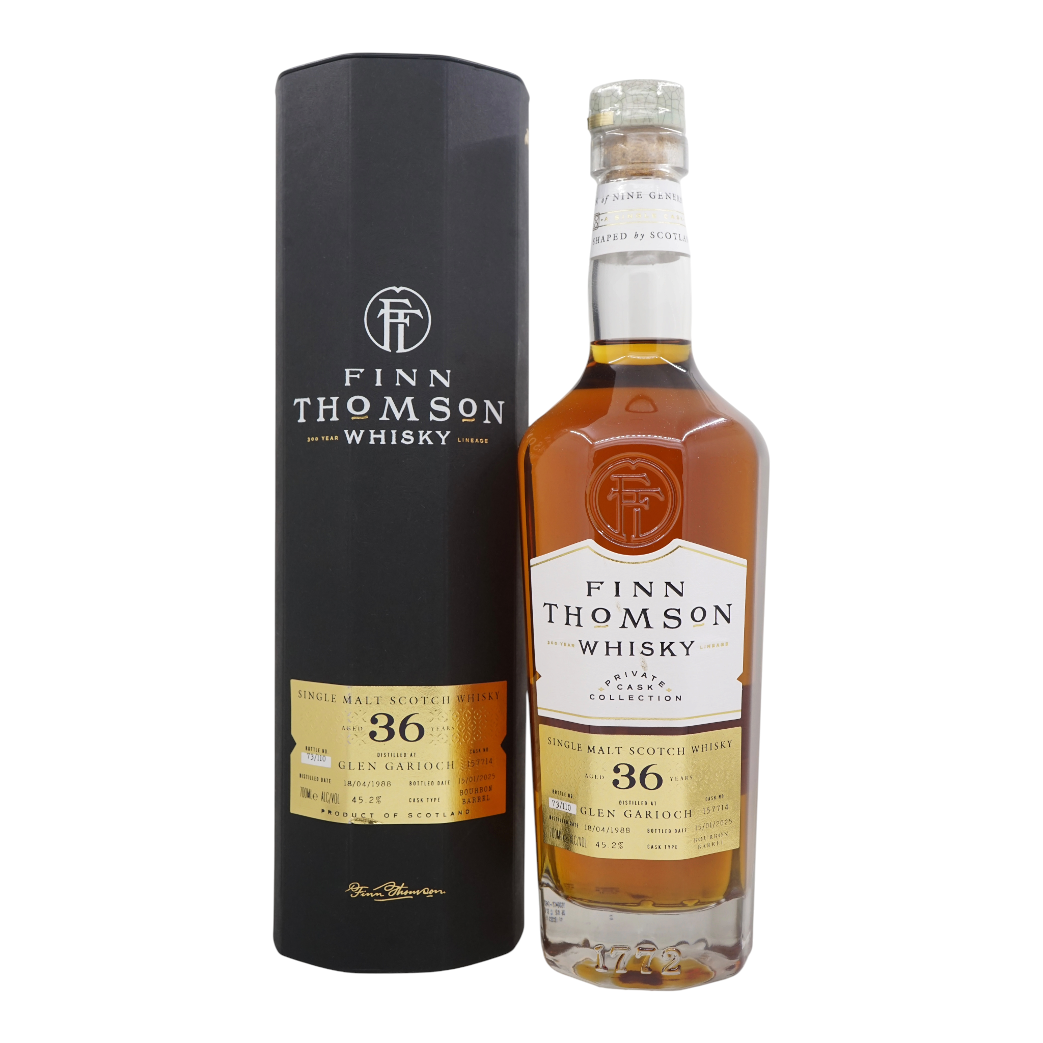 Glen Garioch 1988/2025 36 Year Old Private Cask Collection Finn Thomson #157714