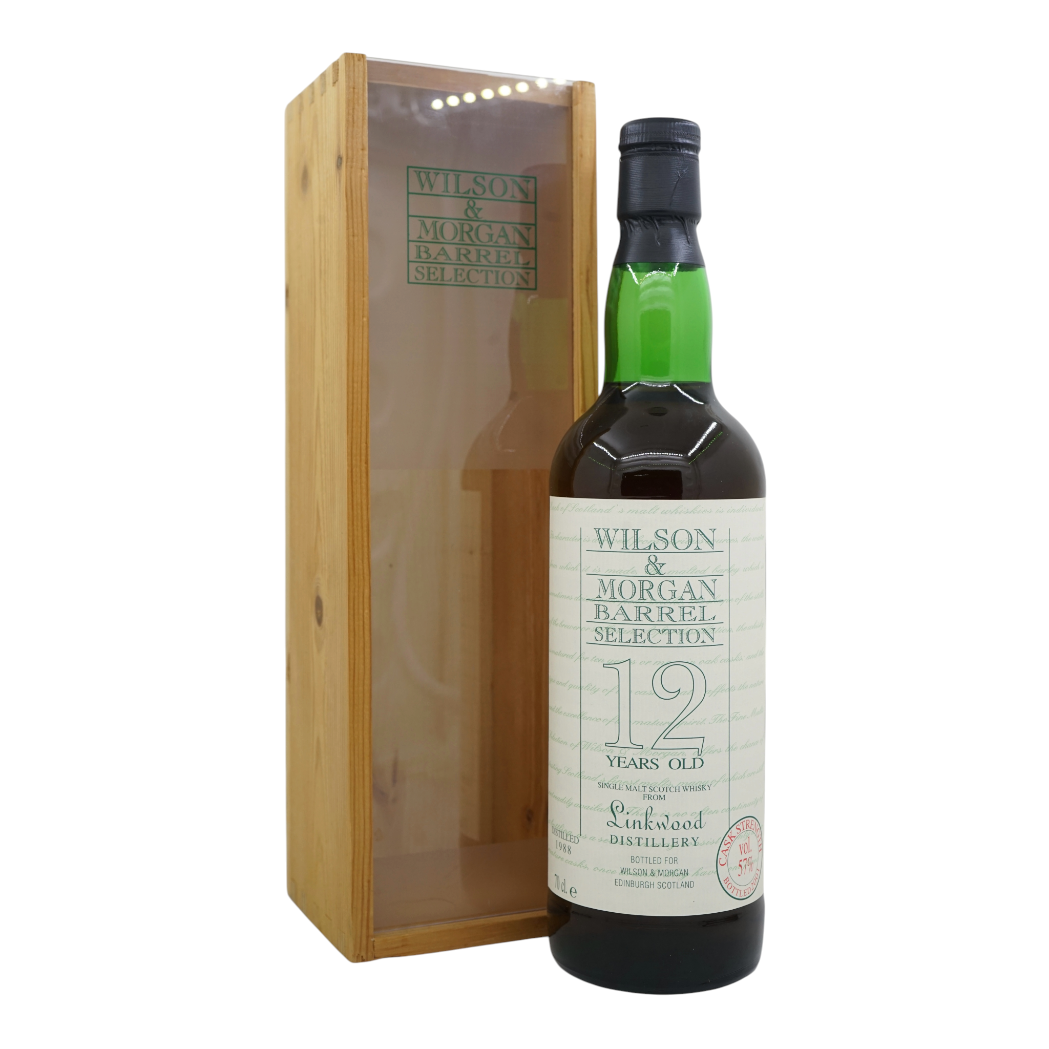 Linkwood 1988/2001 12 Year Old Barrel Selection Wilson&Morgan #4833