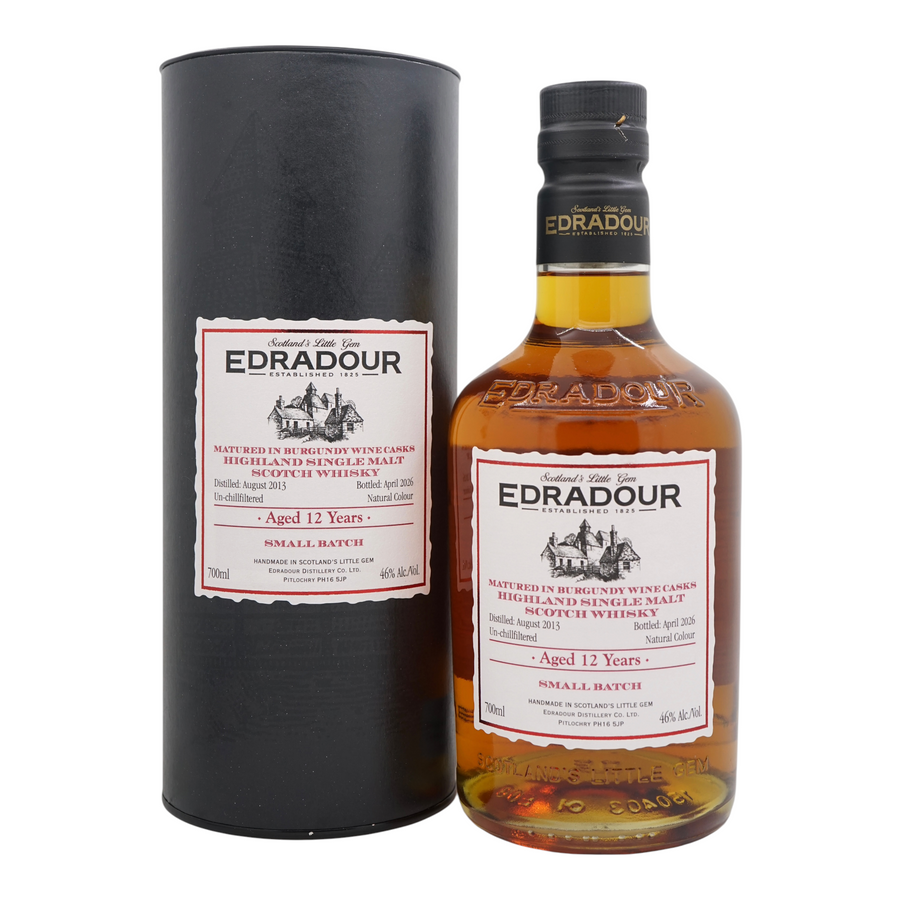 Edradour 2013/2026 12 Year Old Small Batch Burgundy Cask Matured