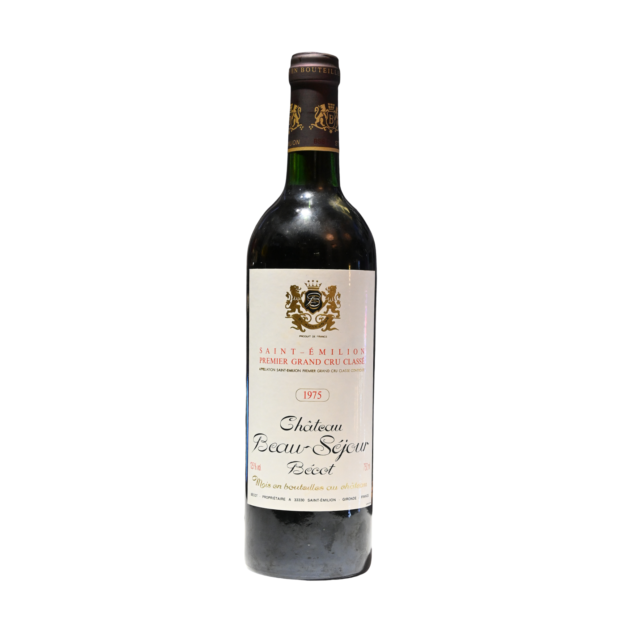 Chateau Beau-Sejour Becot 1975