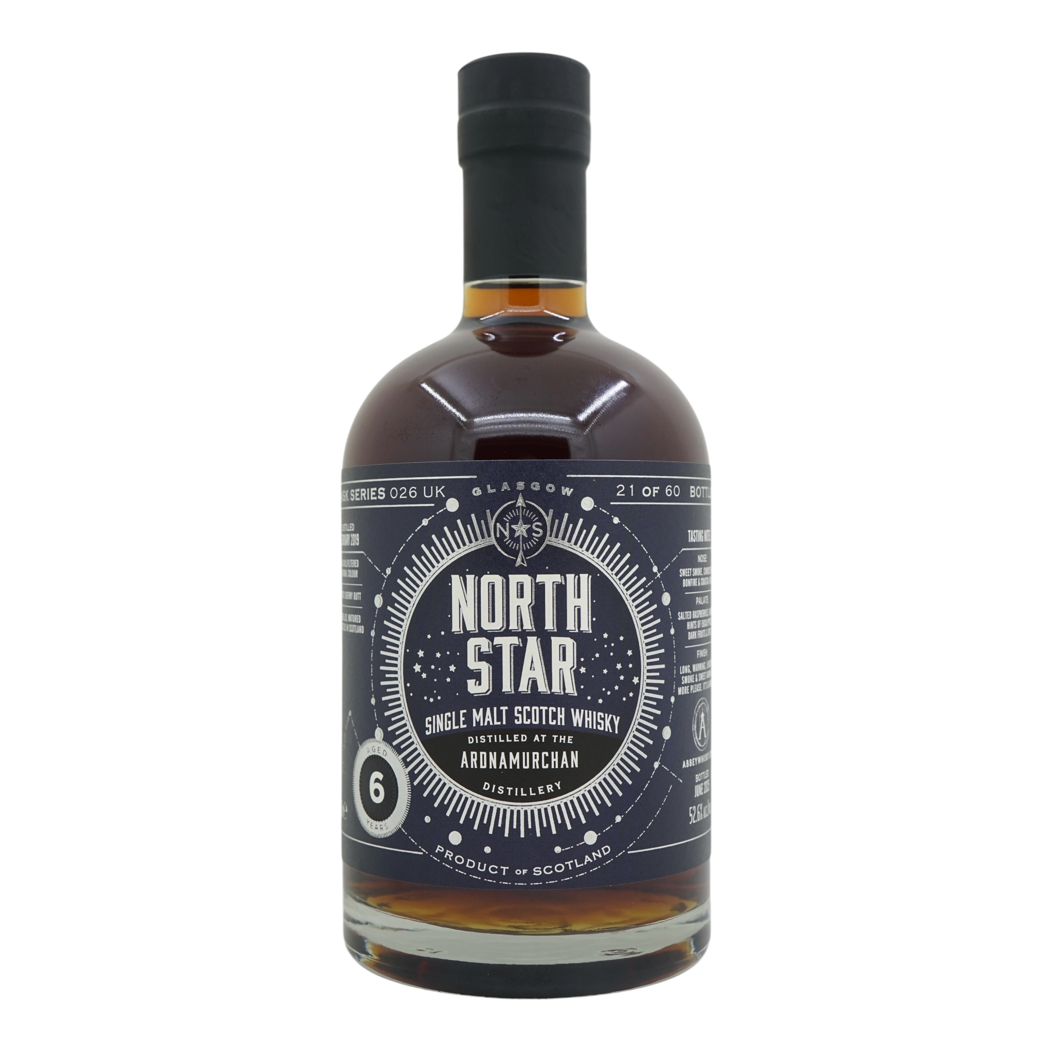 Ardnamurchan 2019/2025 6 Year Old Cask Series 026 North Star Spirits