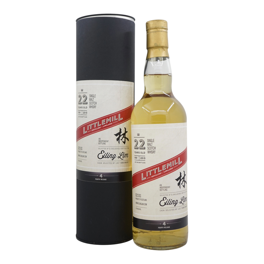 Littlemill 1991/2013 22 Year Old 4th Release Eiling Lim