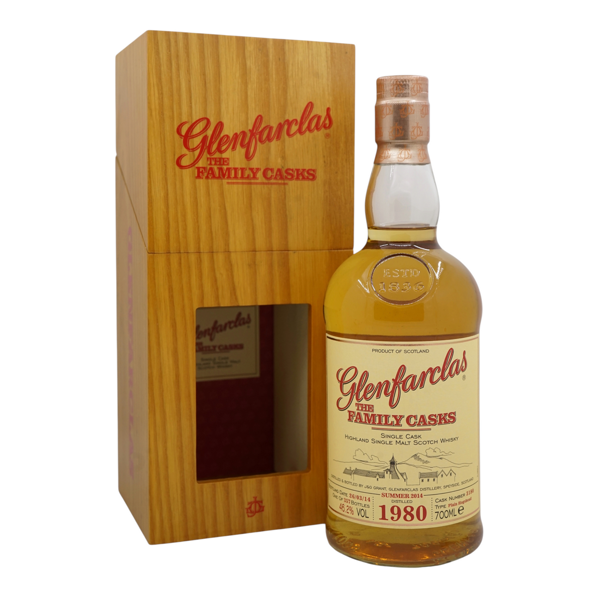 Glenfarclas 1980/2014 The Family Casks (Release S14) #3180
