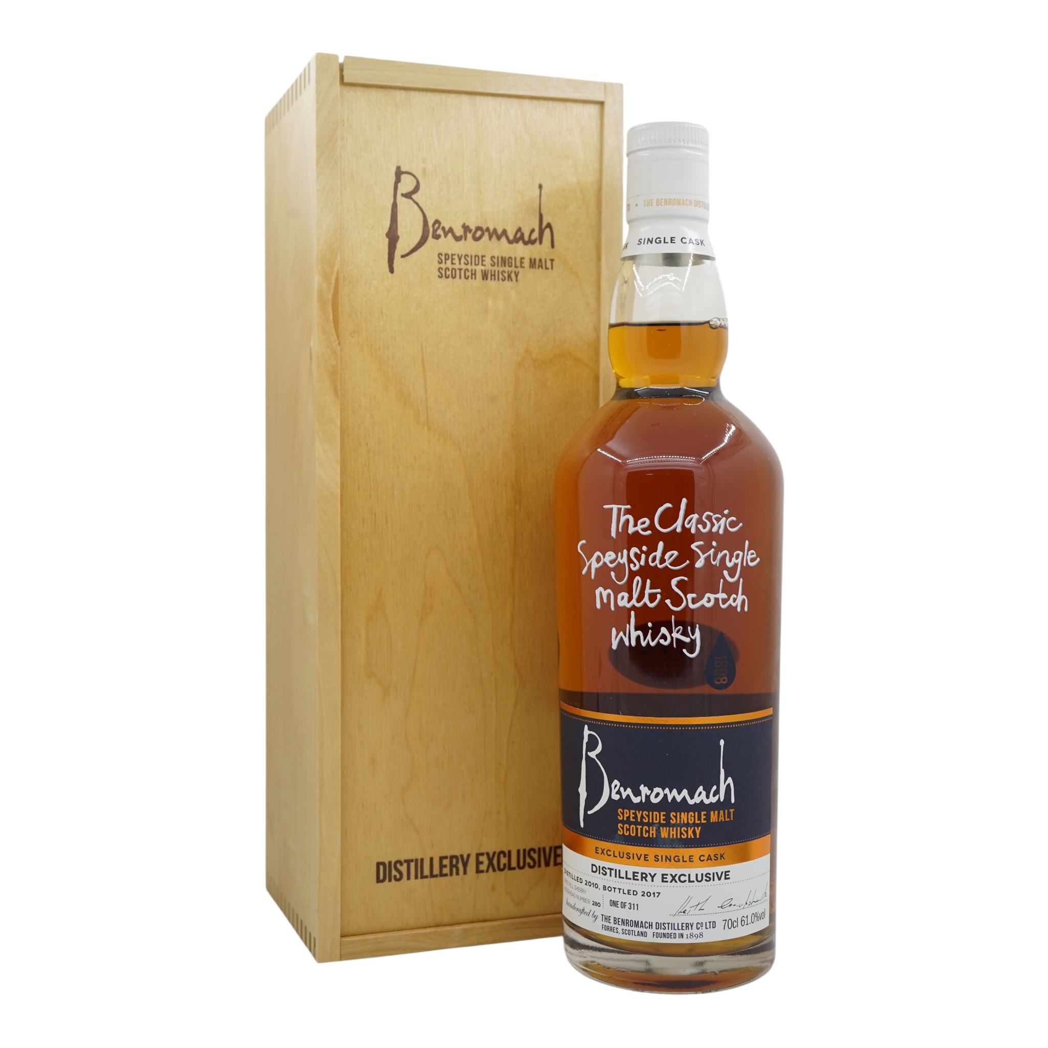 Benromach 2010/2017 Exclusive Single Cask #280
