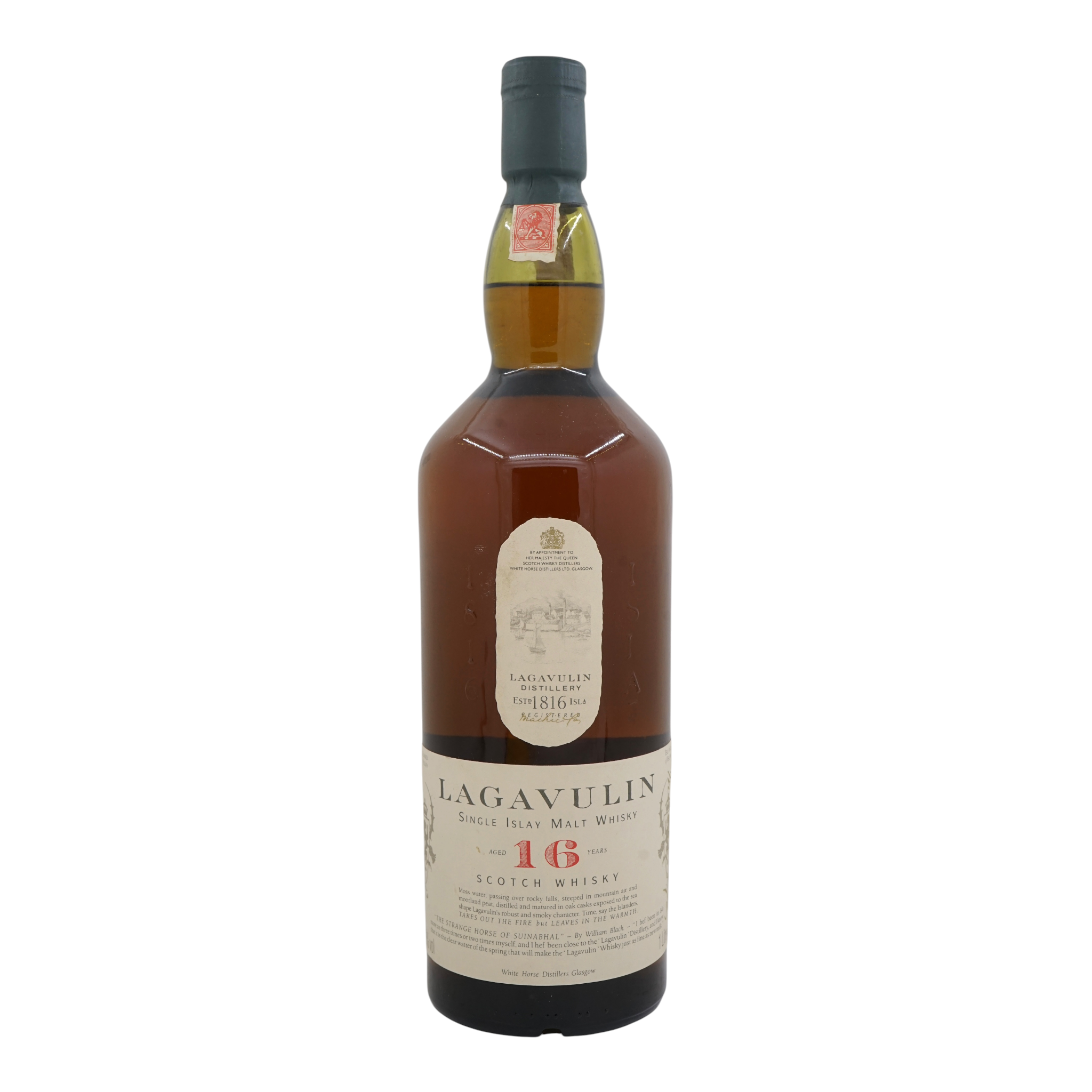 Lagavulin 16 Year Old Old Bottlind 白馬突字 1L