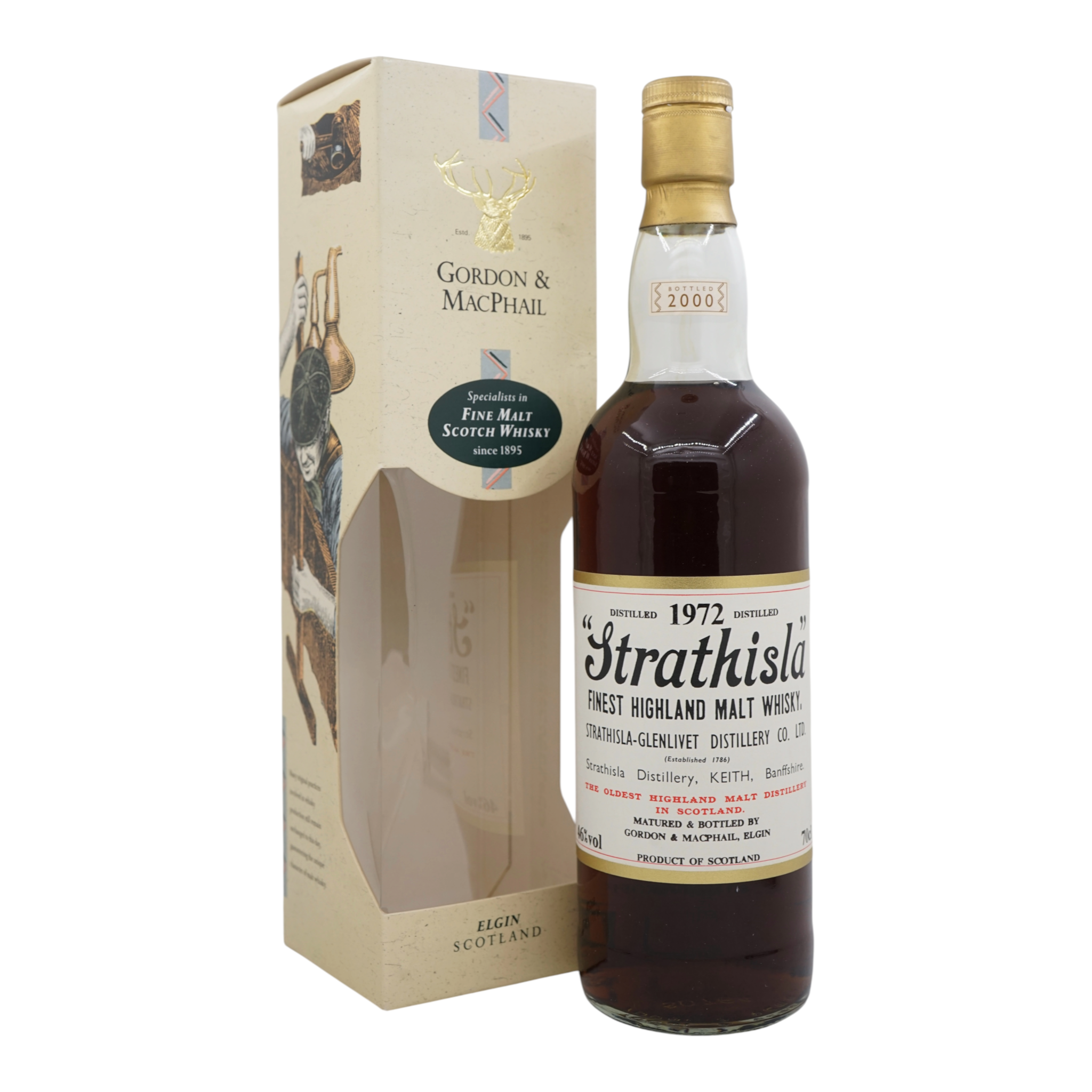 Strathisla 1972/2000 Licensed Bottling Gordon & Macphail 46%