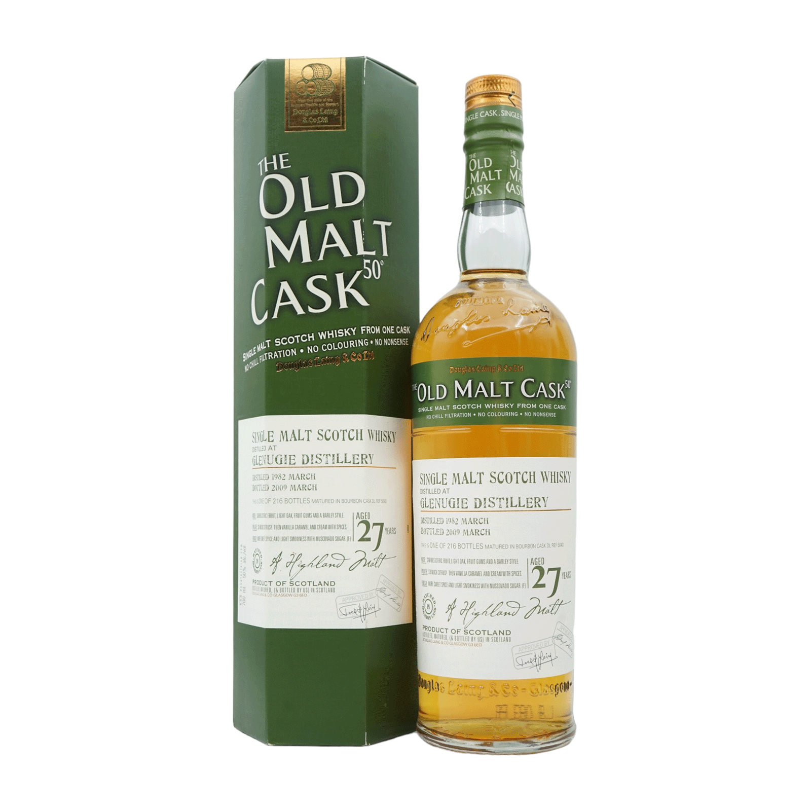 Glenugie 1982/2009 27년산 The Old Malt Cask #DL5040