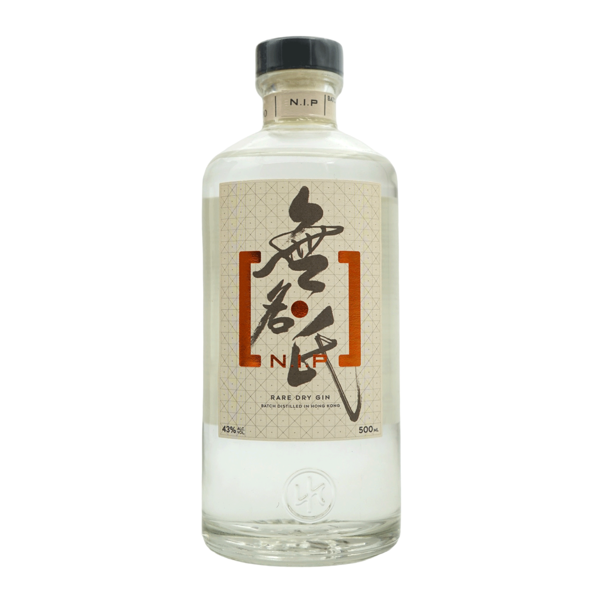 N.I.P無名氏 香港手工氈酒 Rare Dry Gin 43%