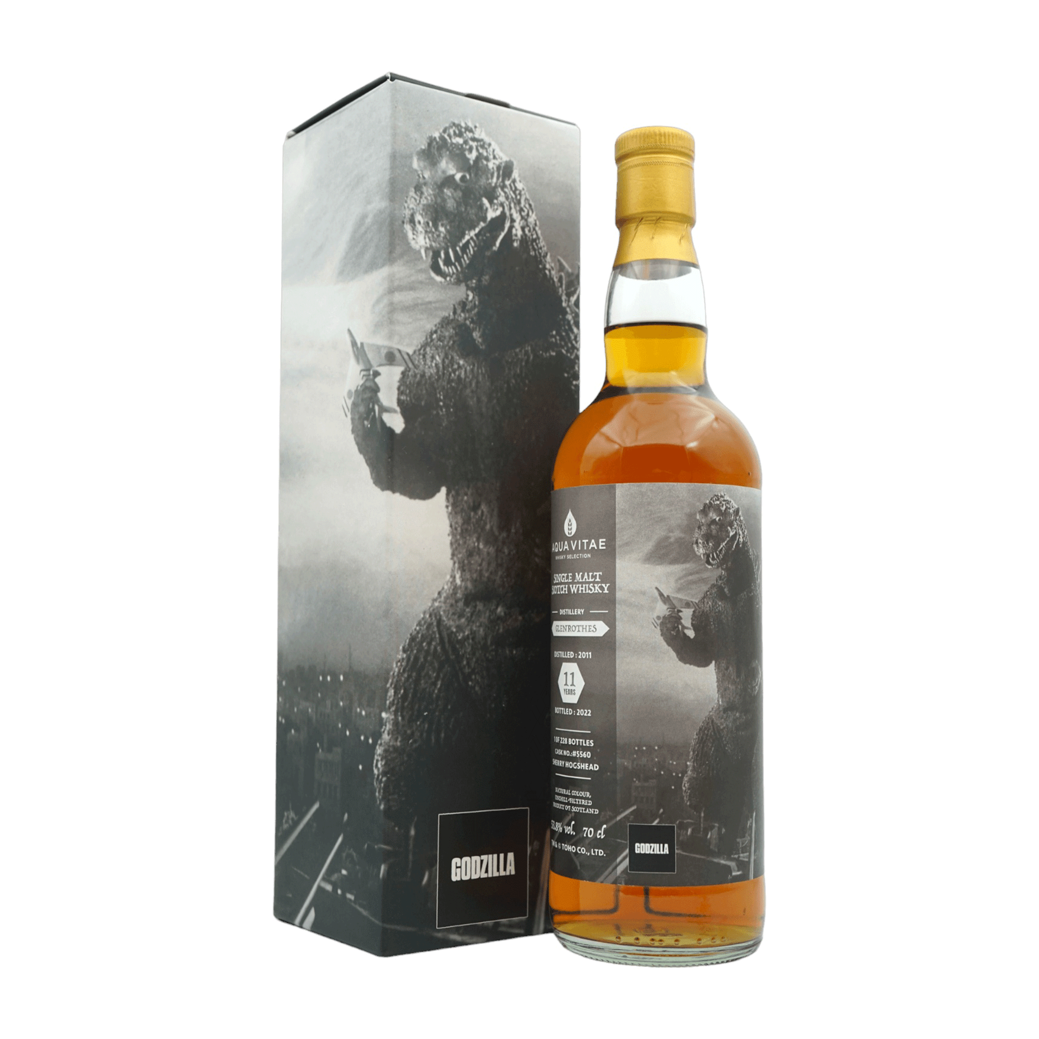 Glenrothes 2011/2022 11 Year Old Aqua Vitae - Godzilla #5560