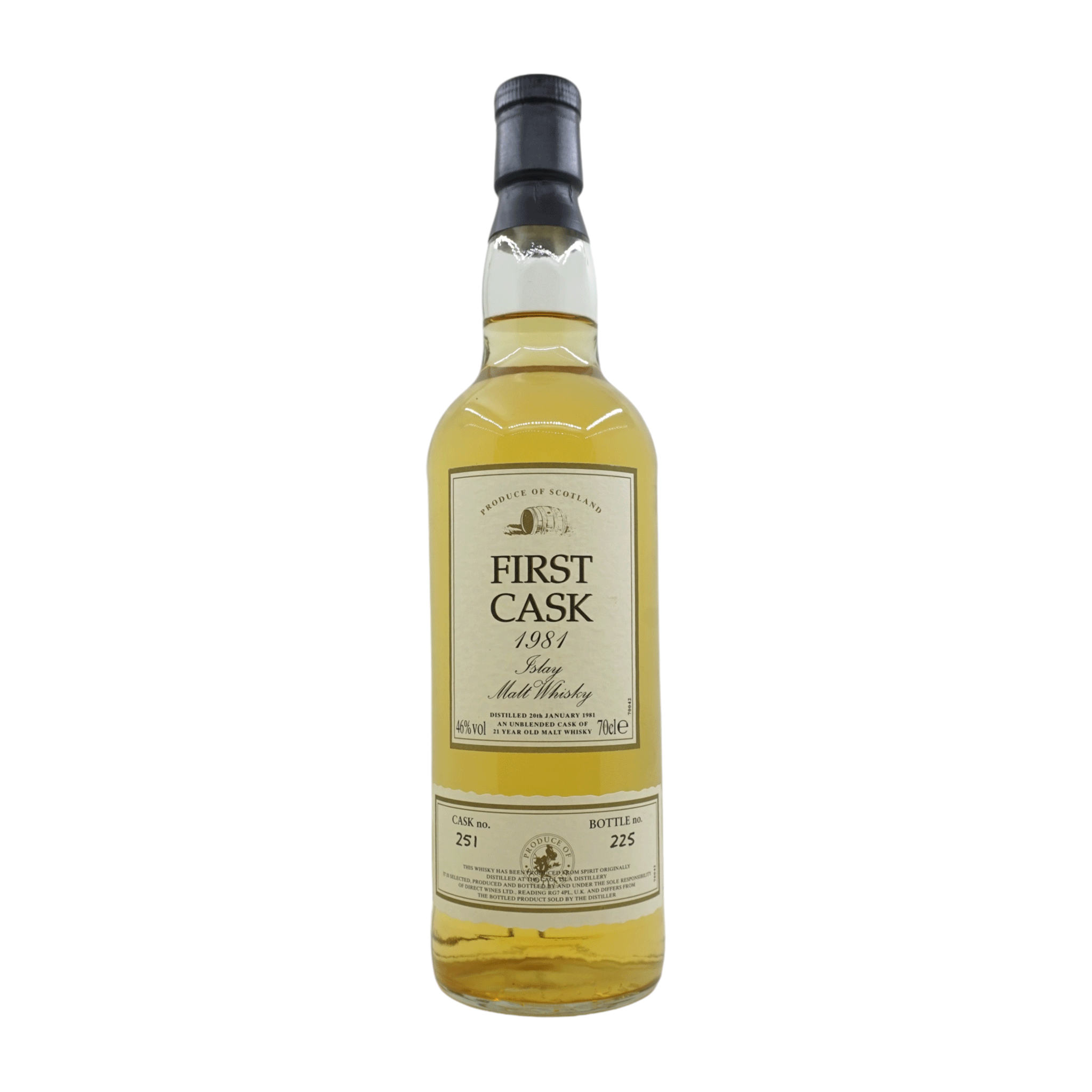 Caol Ila 1981/2002 21 Year Old First Cask #251