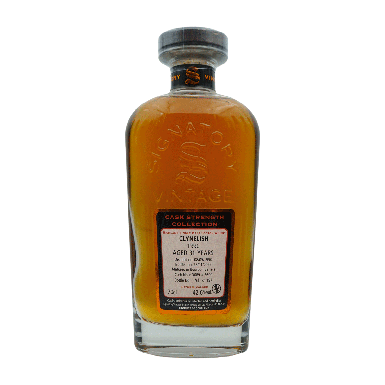 Clynelish 1990/2022 31 Year Old Cask Strength SV #3689+3690