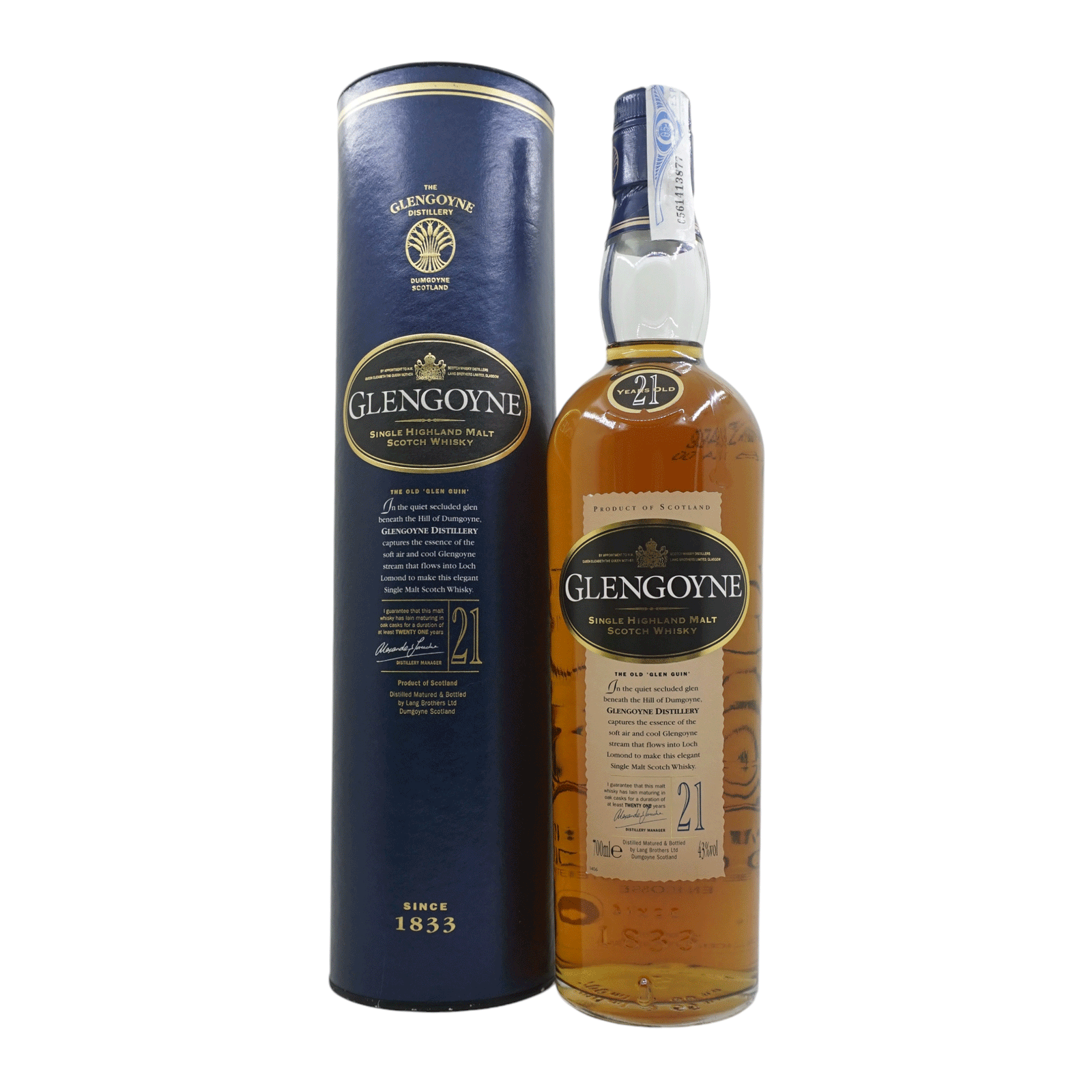 Glengoyne 21 Year Old The Old 'Glen Guin'