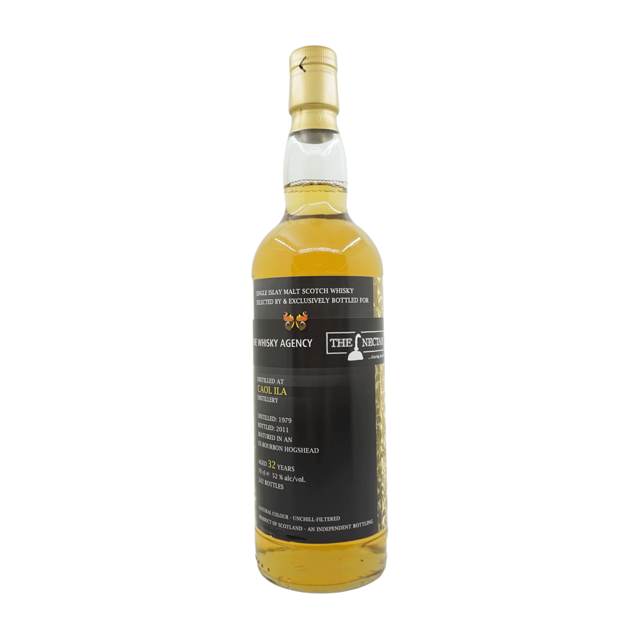 Caol Ila 1979/2011 32 Year Old The Whisky Agency Joint bottling with The Nectar