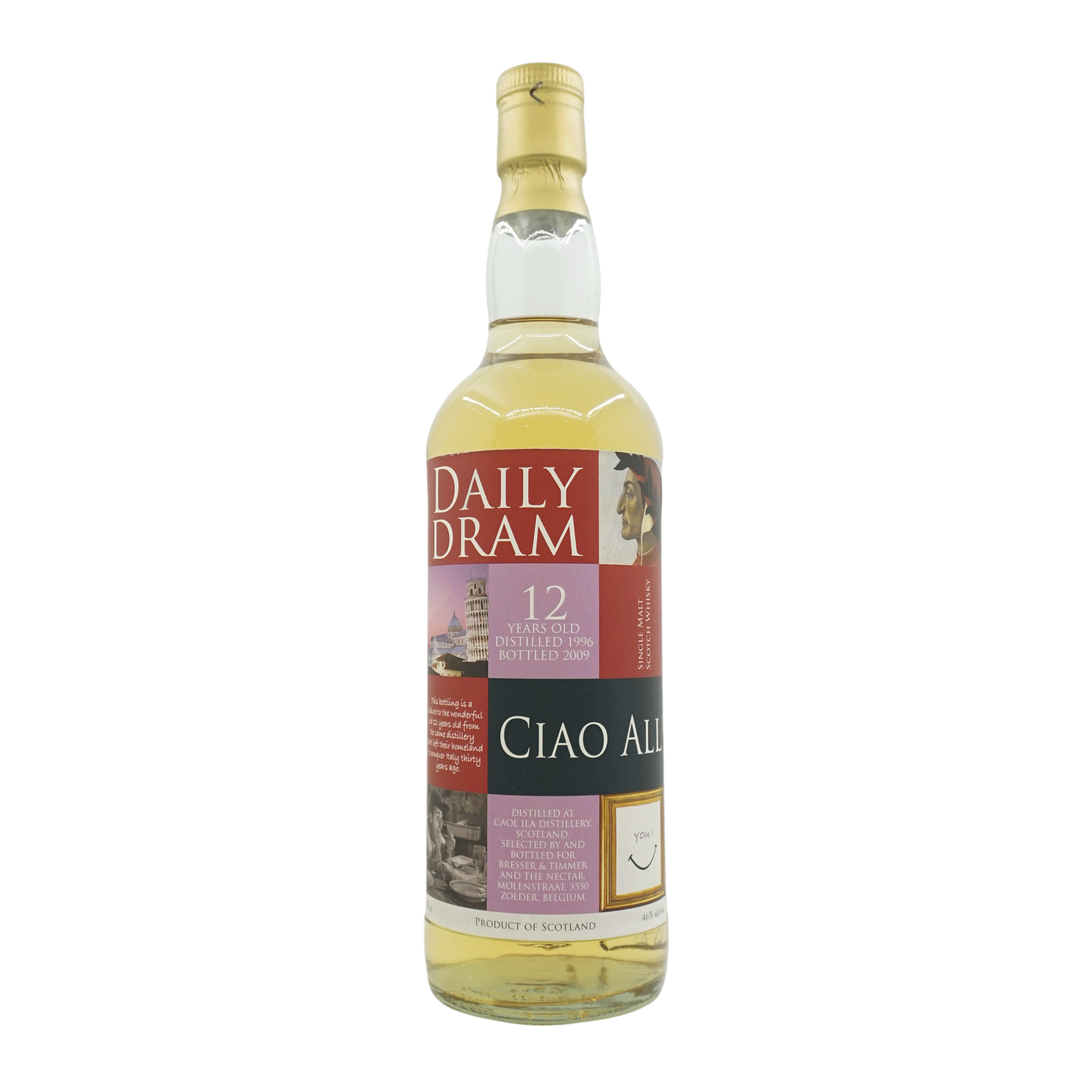 Caol Ila 1996/2009 12 Year Old Ciao All Daily Dram