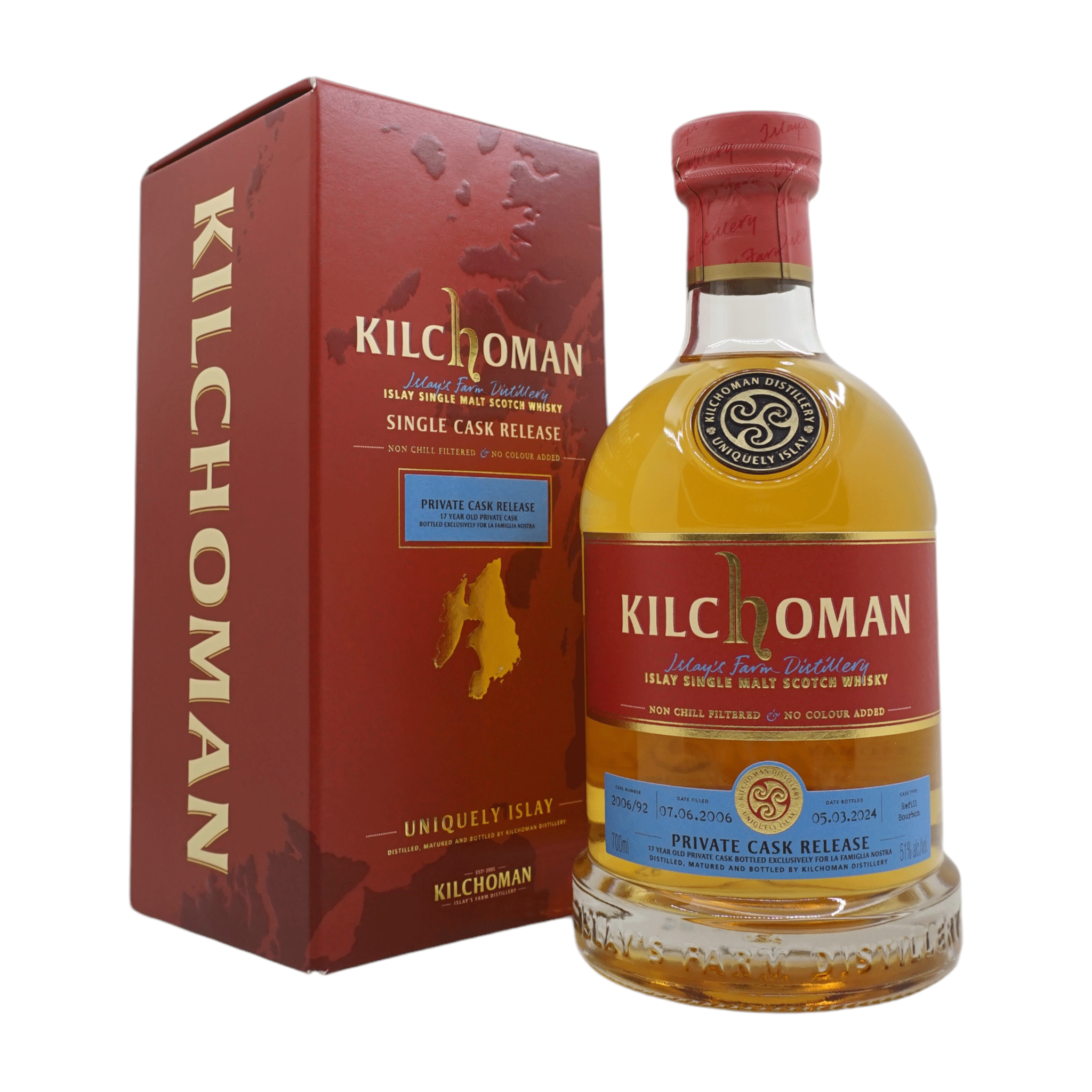 Kilchoman 2006/2024 Private Cask Release #2006/92