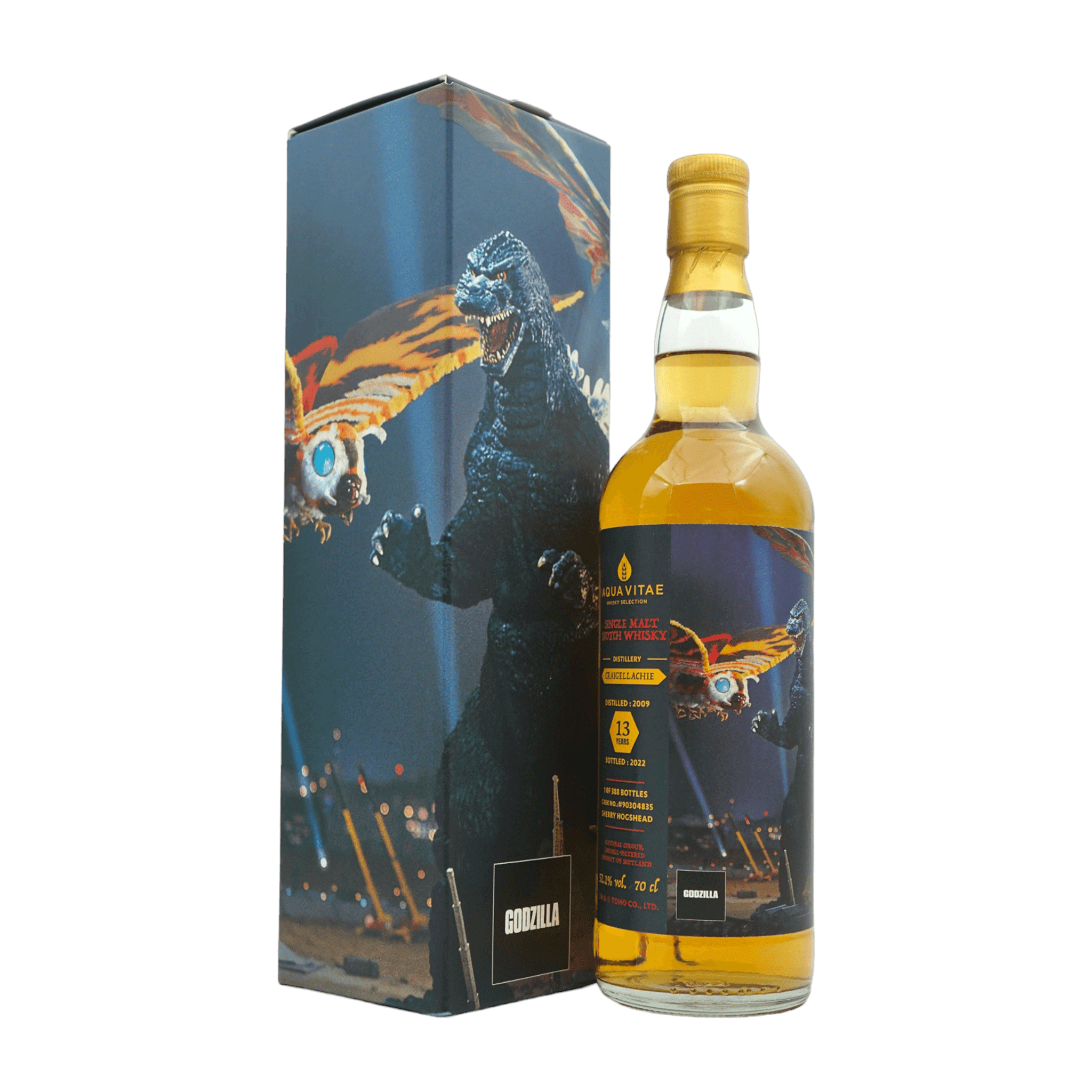 Craigellachie 2009/2022 13 Year Old Aqua Vitae - Godzilla #90304835