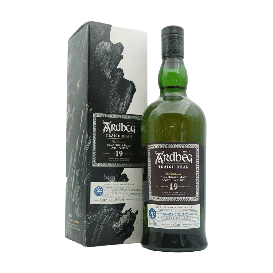 Ardbeg Traigh Bhan 2003/2022 19 年第 4 批 46.2%