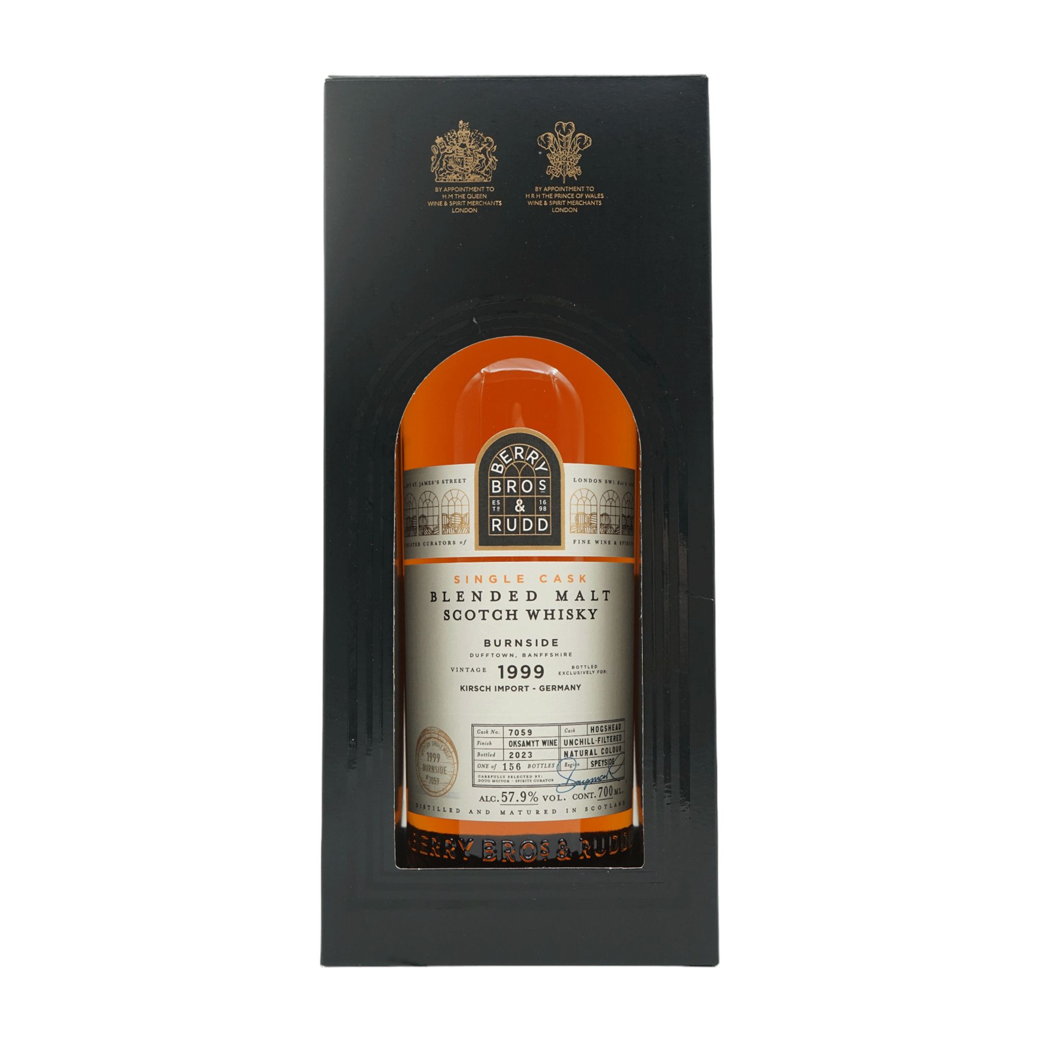 Burnside 1999/2023 Single Cask Berry Bros & Rudd #7059