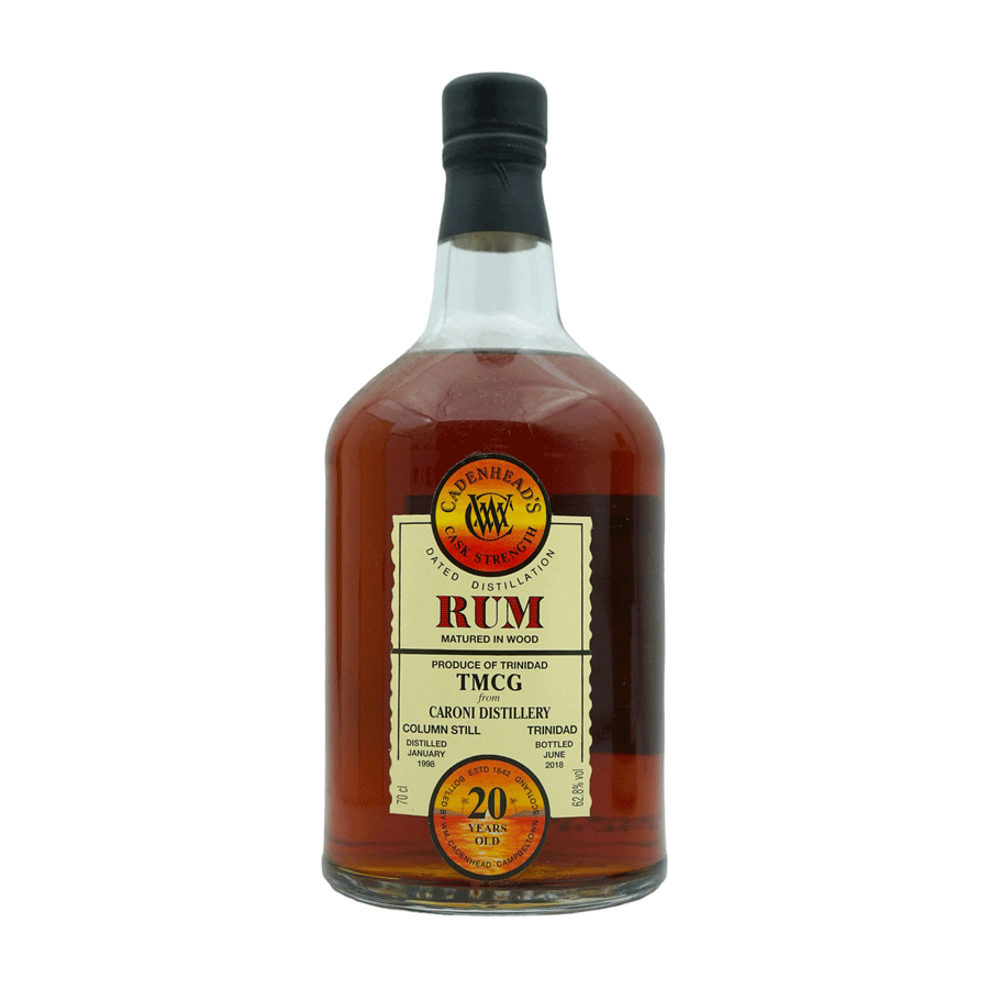 Cadenhead's Caroni TMCG The Nectar HTR 1998 20 年陳釀 62.8%