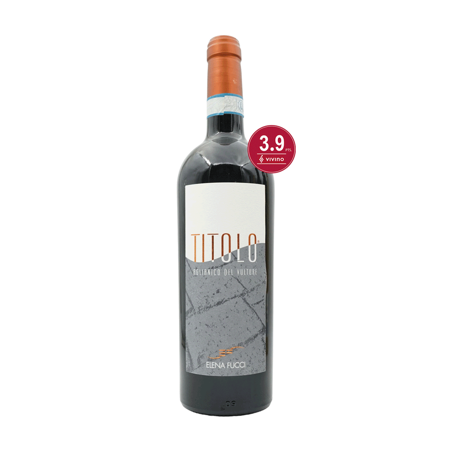 Elena Fucci Aglianico del Vulture Titolo 2018 (JR: 17.5)