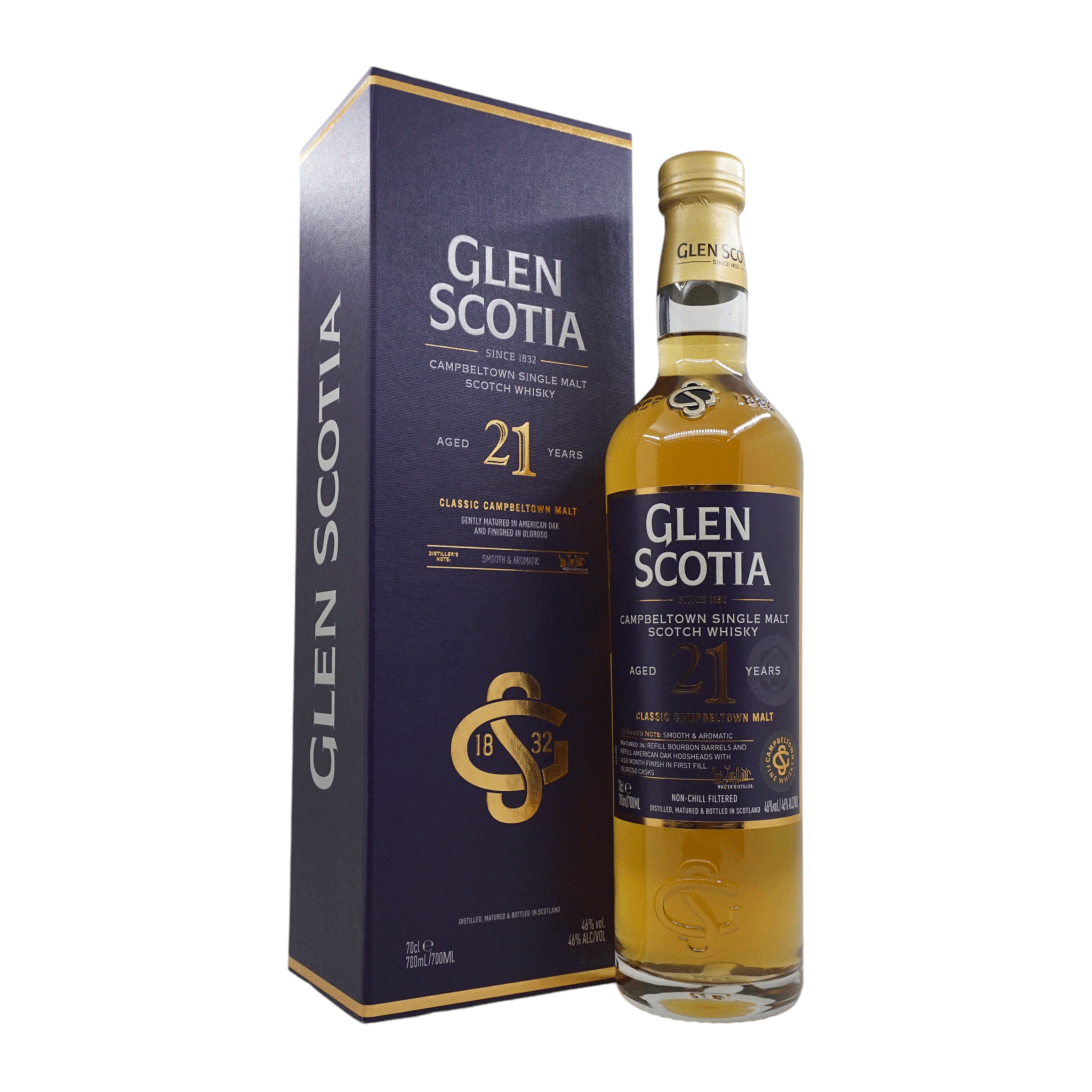 Glen Scotia 21 Year Old Classic Campbeltown Malt