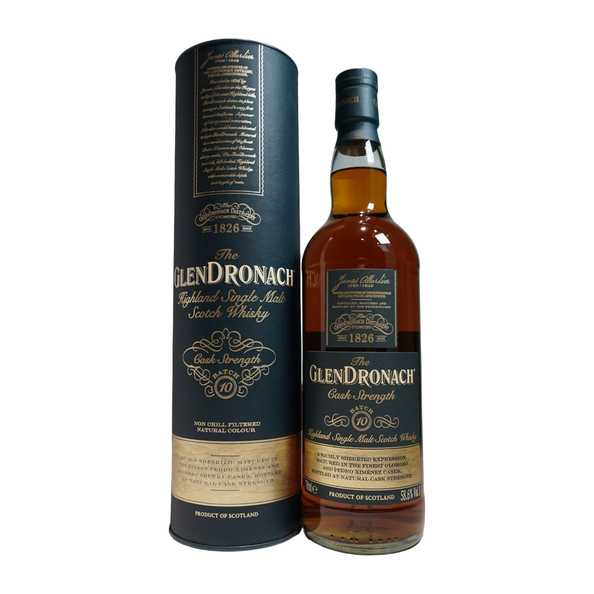 Glendronach Cask Strength Batch 10