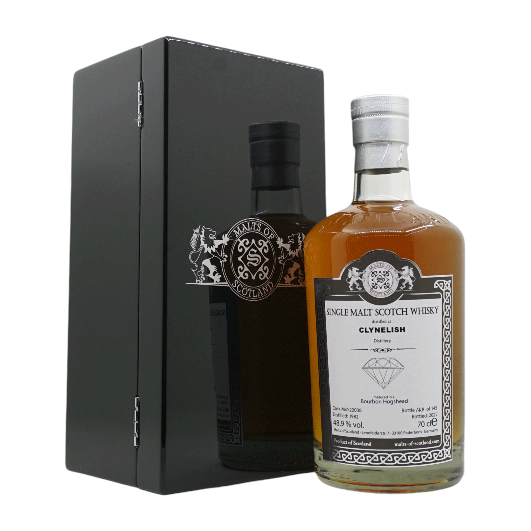 Clynelish 1982/2022 Warehouse Diamonds Malts of Scotland #MoS22038