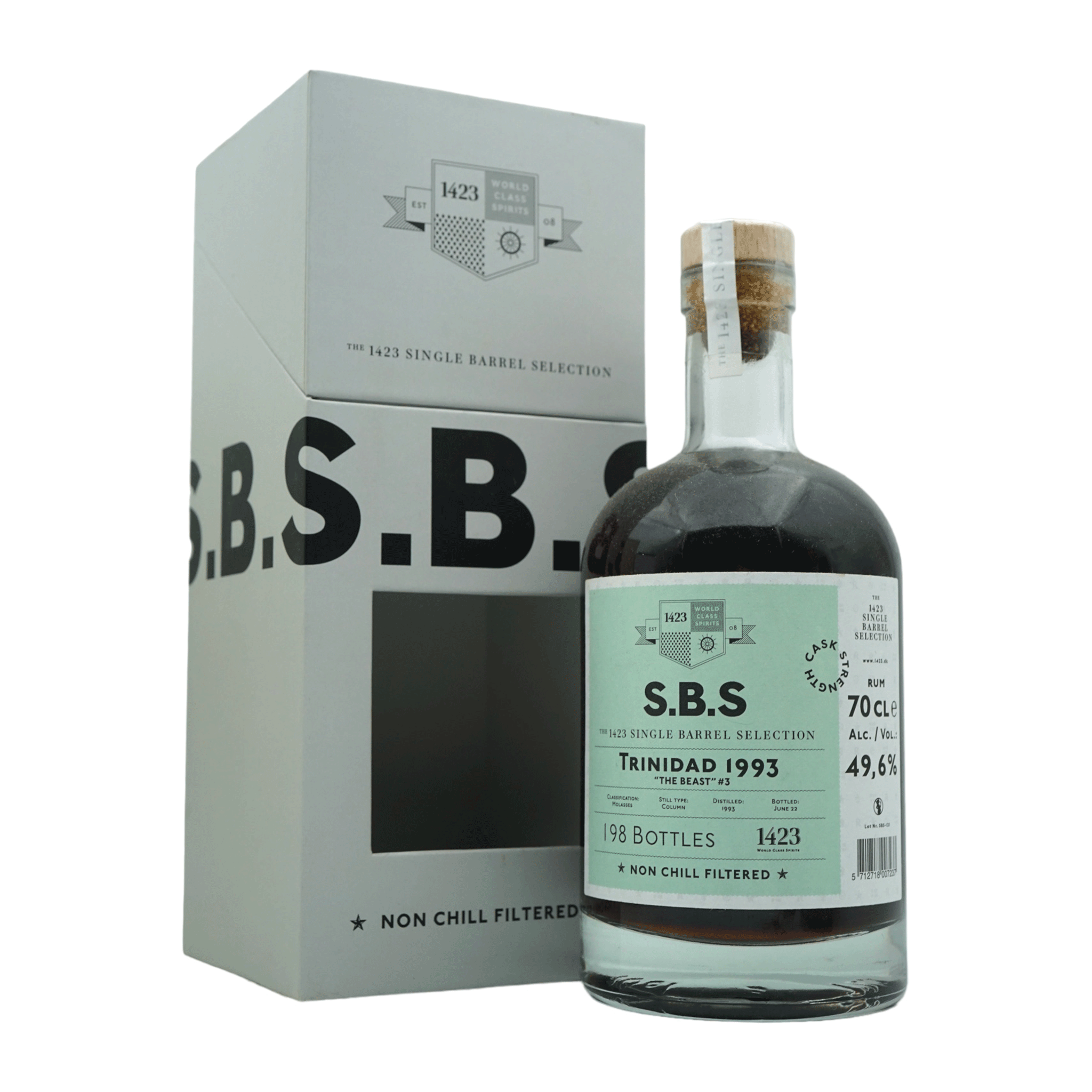 S.B.S Selection Trinidad Caroni 1993/2022 29 Year Old The Beast #3 49.6%