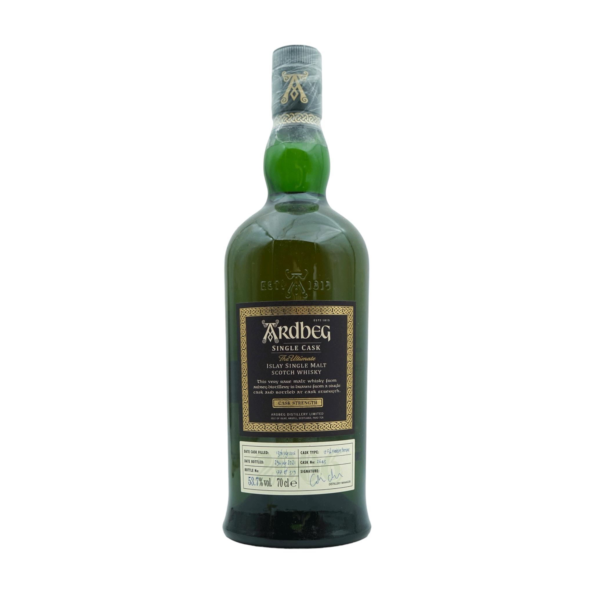 Ardbeg 2006/2021 1st Fill Mederia #2643