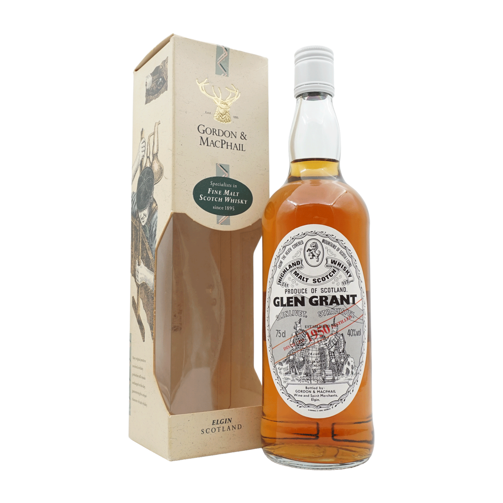 Glen Grant 1950 Licensed Bottling Gordon & MacPhail 40%