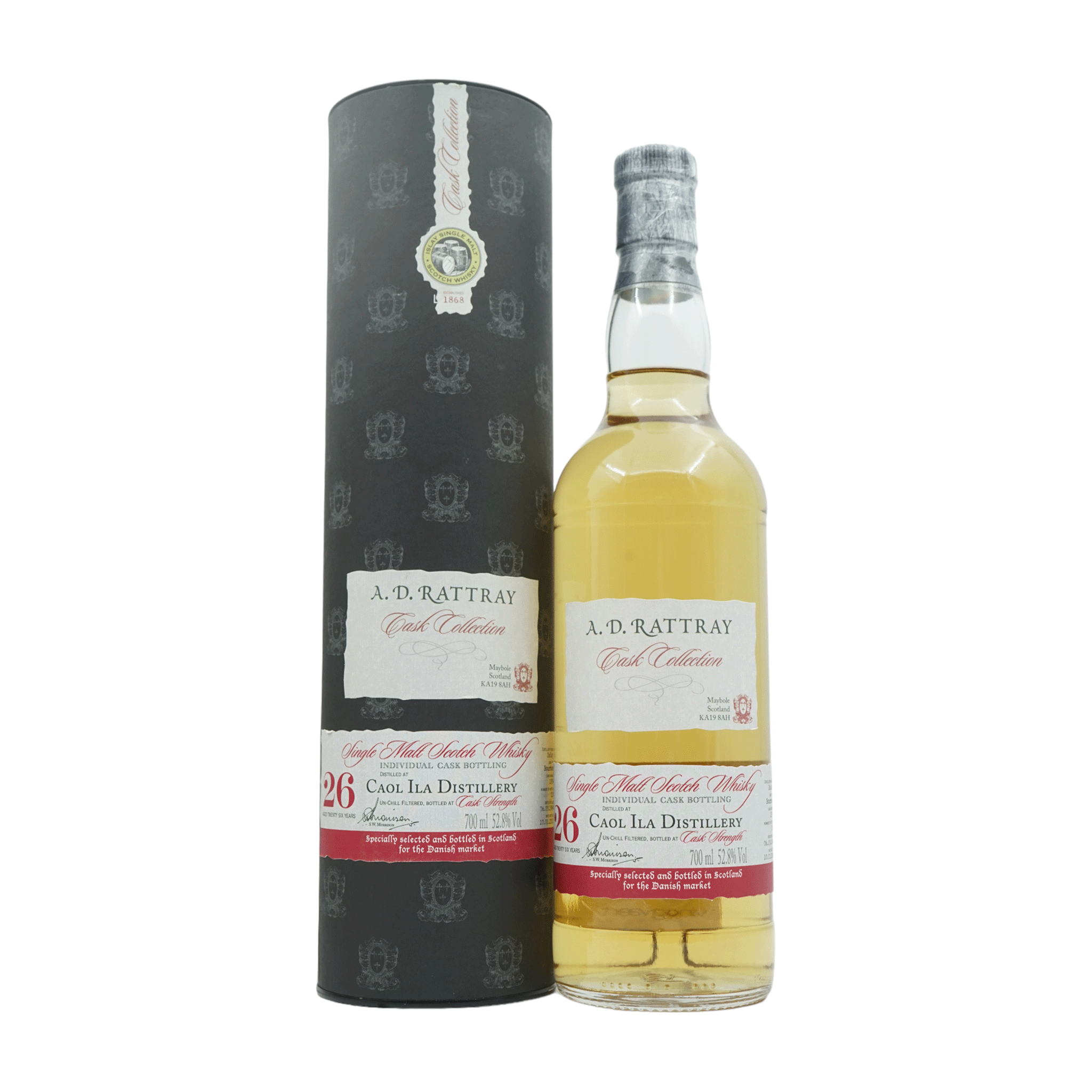 Caol Ila 1984/2011 26 Year Old Individual Cask Bottling A.D. Rattray #1359